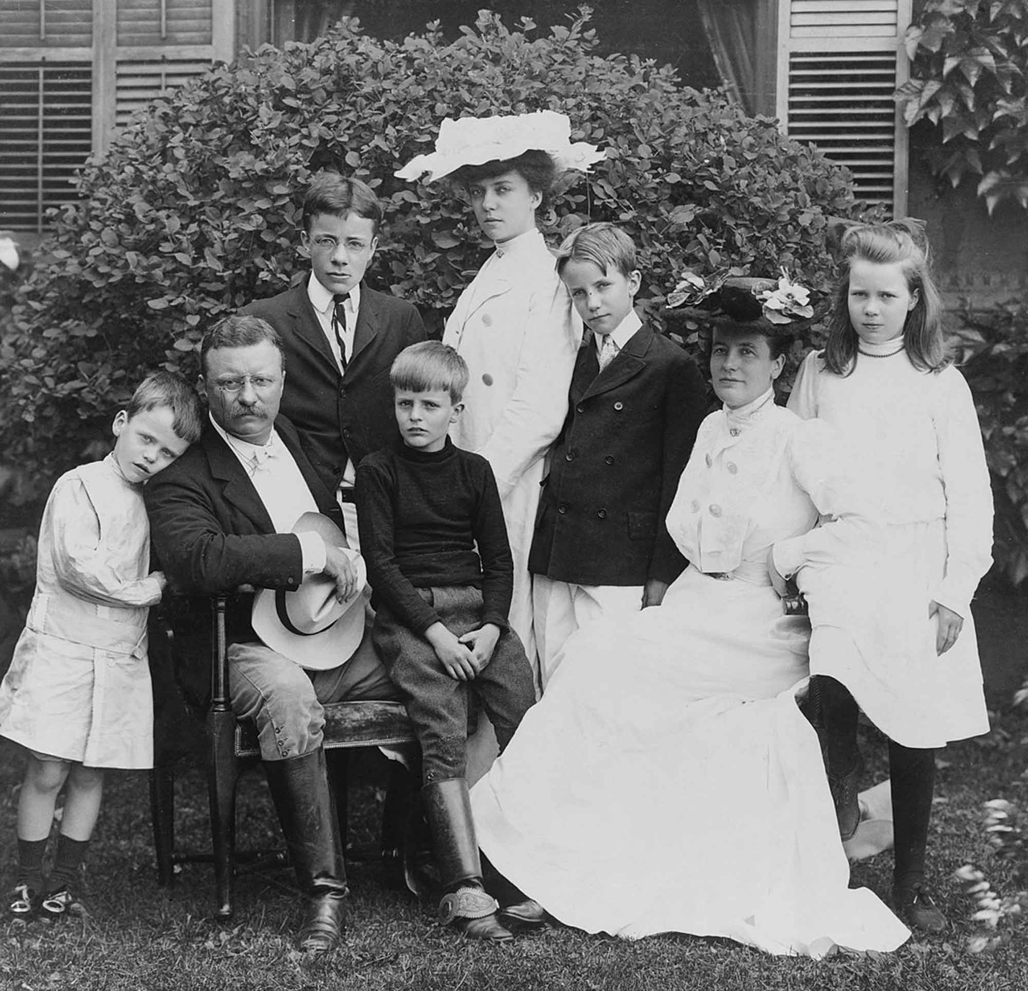 Theodore Roosevelt's family portrait 
