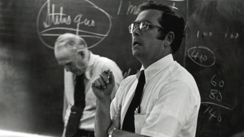 C. Ray Smith teaching in 1961