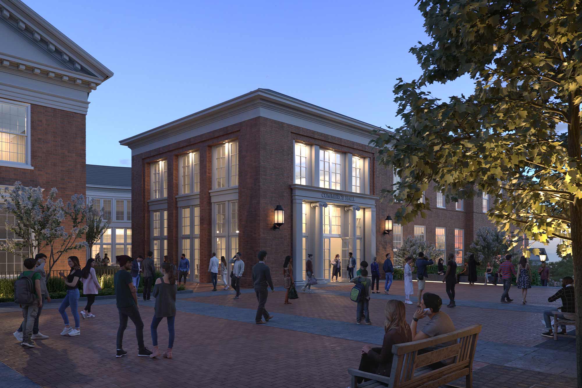 Expansion graphic of McIntire School of Commerce