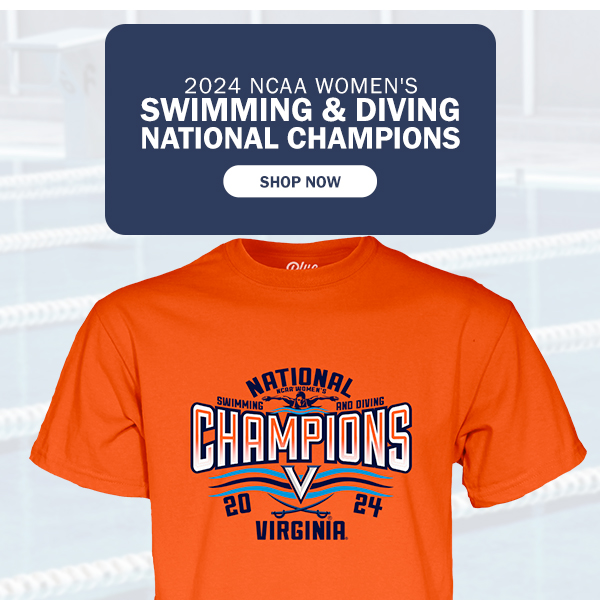 Shop Now for 2024 NCAA Women’s Swimming & Diving National Champions Merchandise