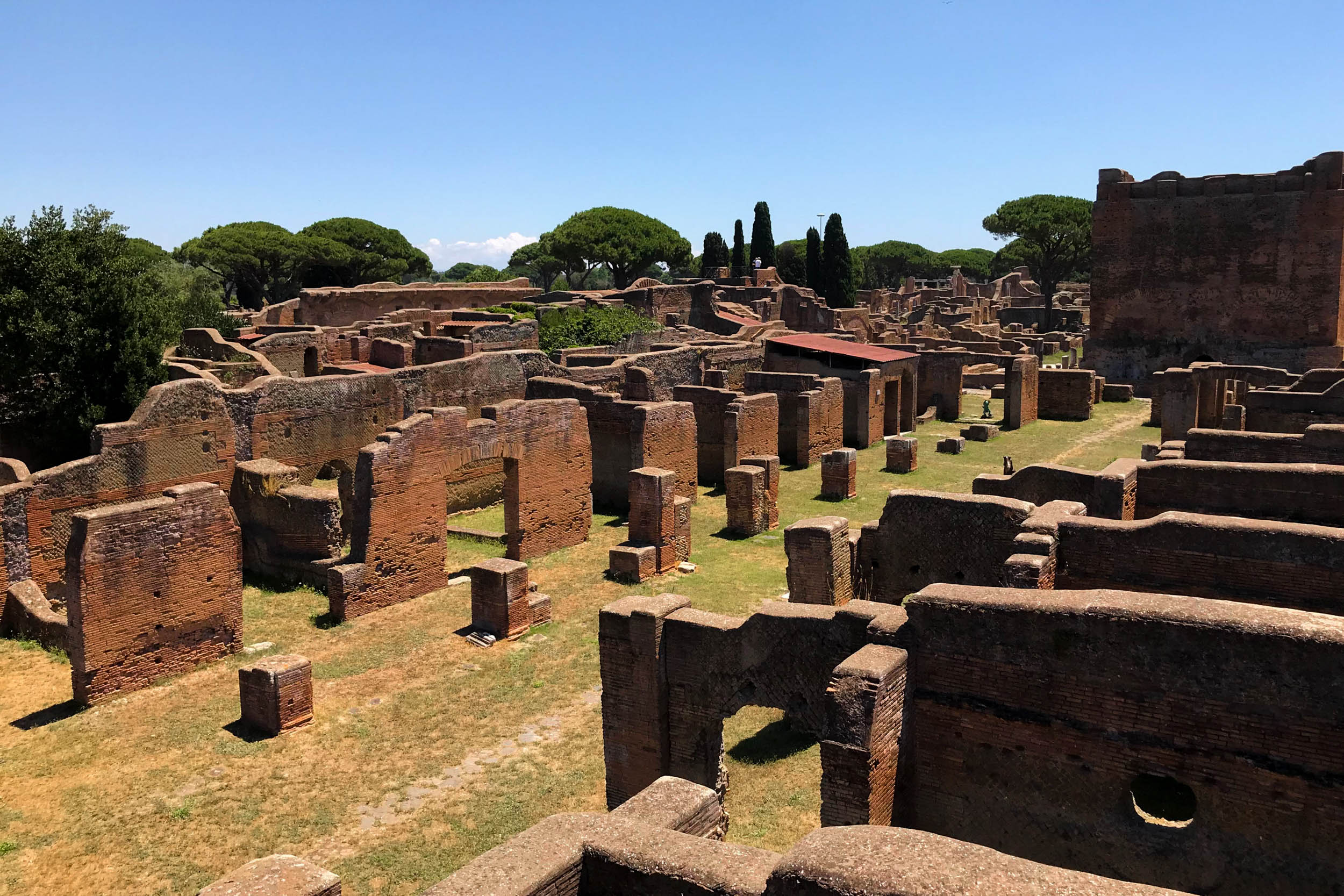 Roman empire ruins