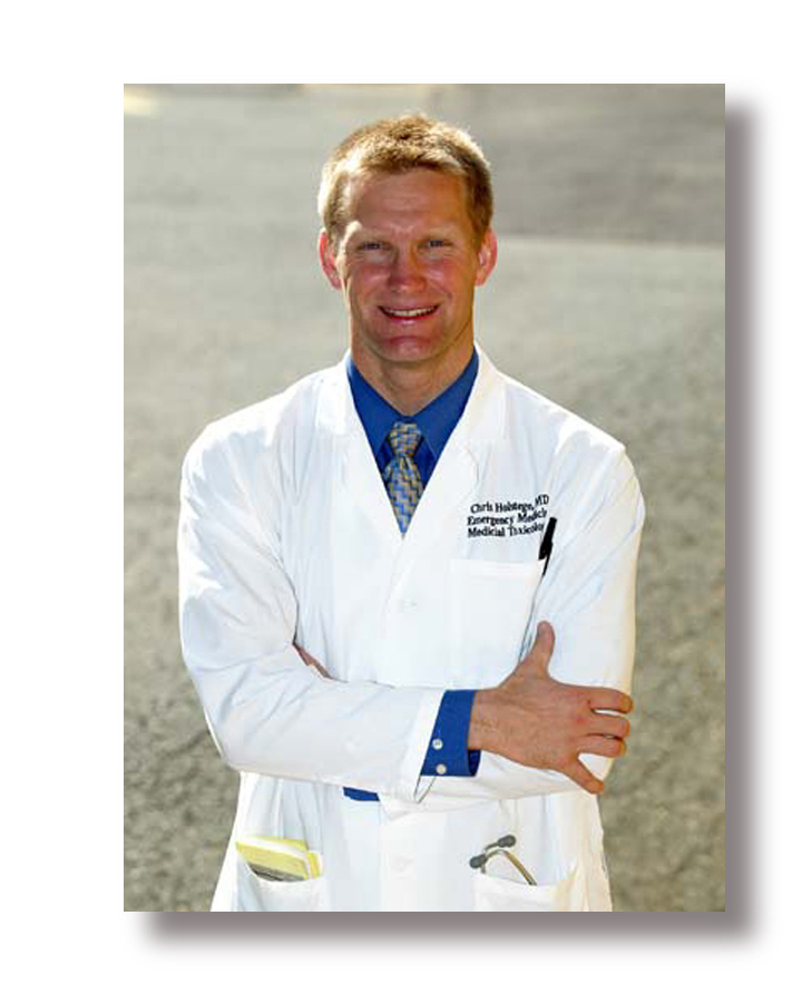 Dr. Christopher Holstege headshot