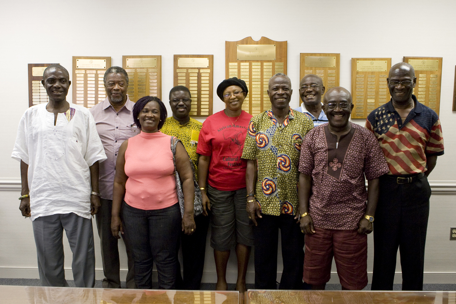 Ghana delegation  group photo