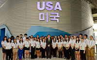 Group photo of student ambassadors