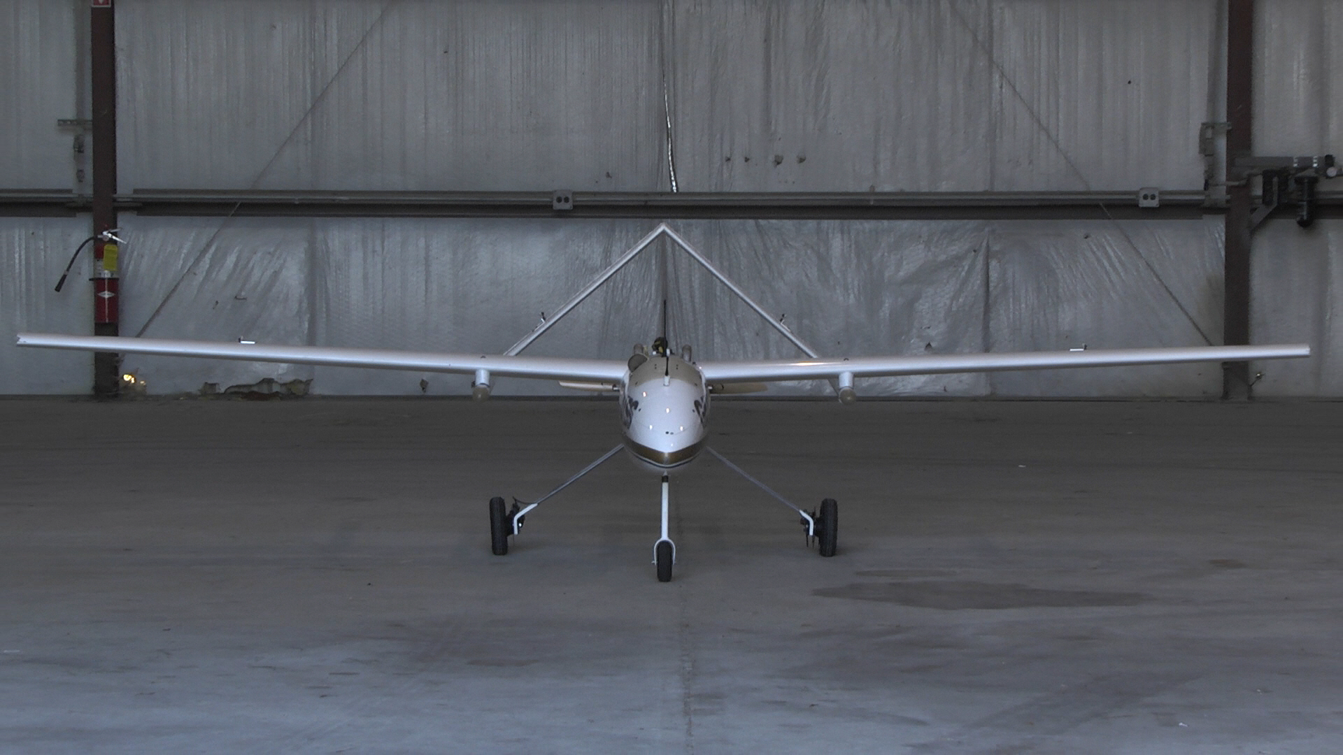 Gryphon Drone in a hanger