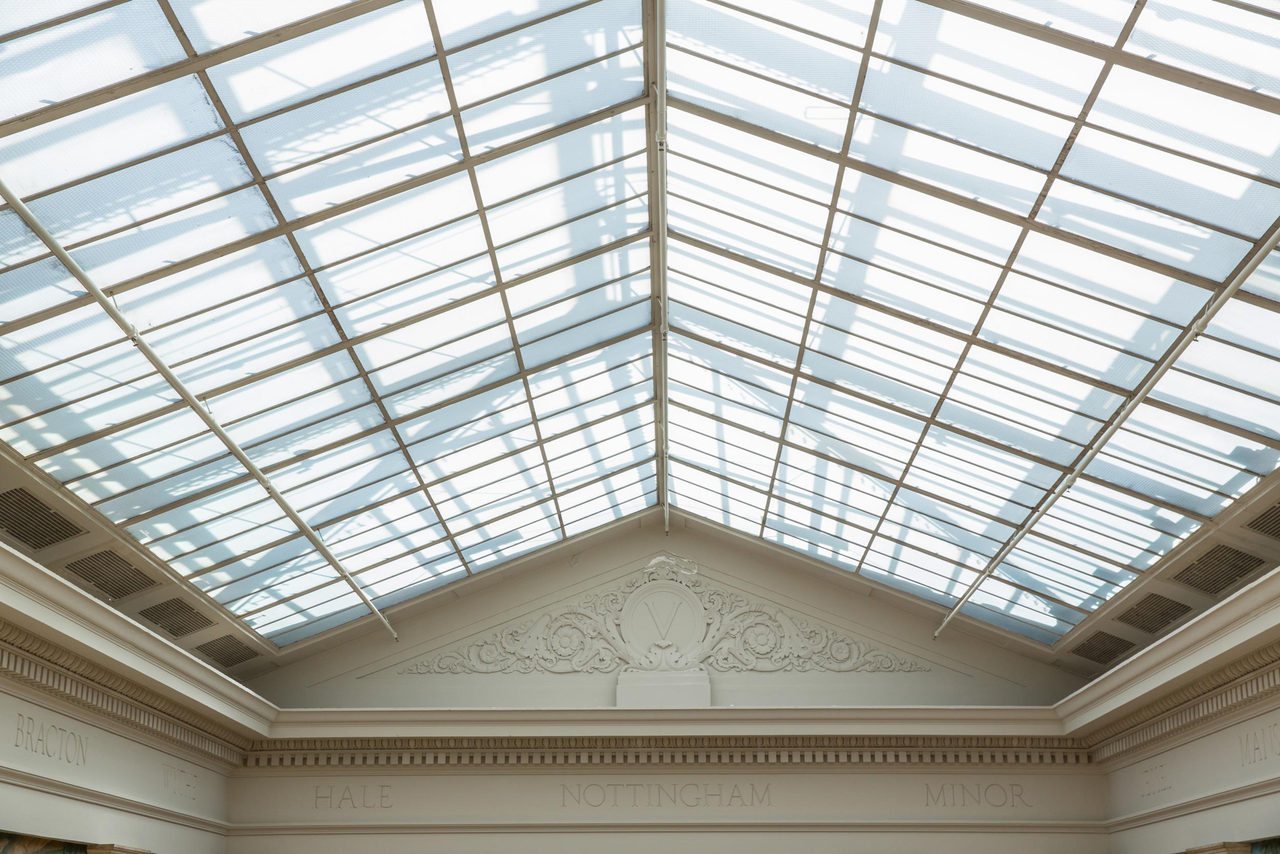 Glass Ceiling of Clark Hall
