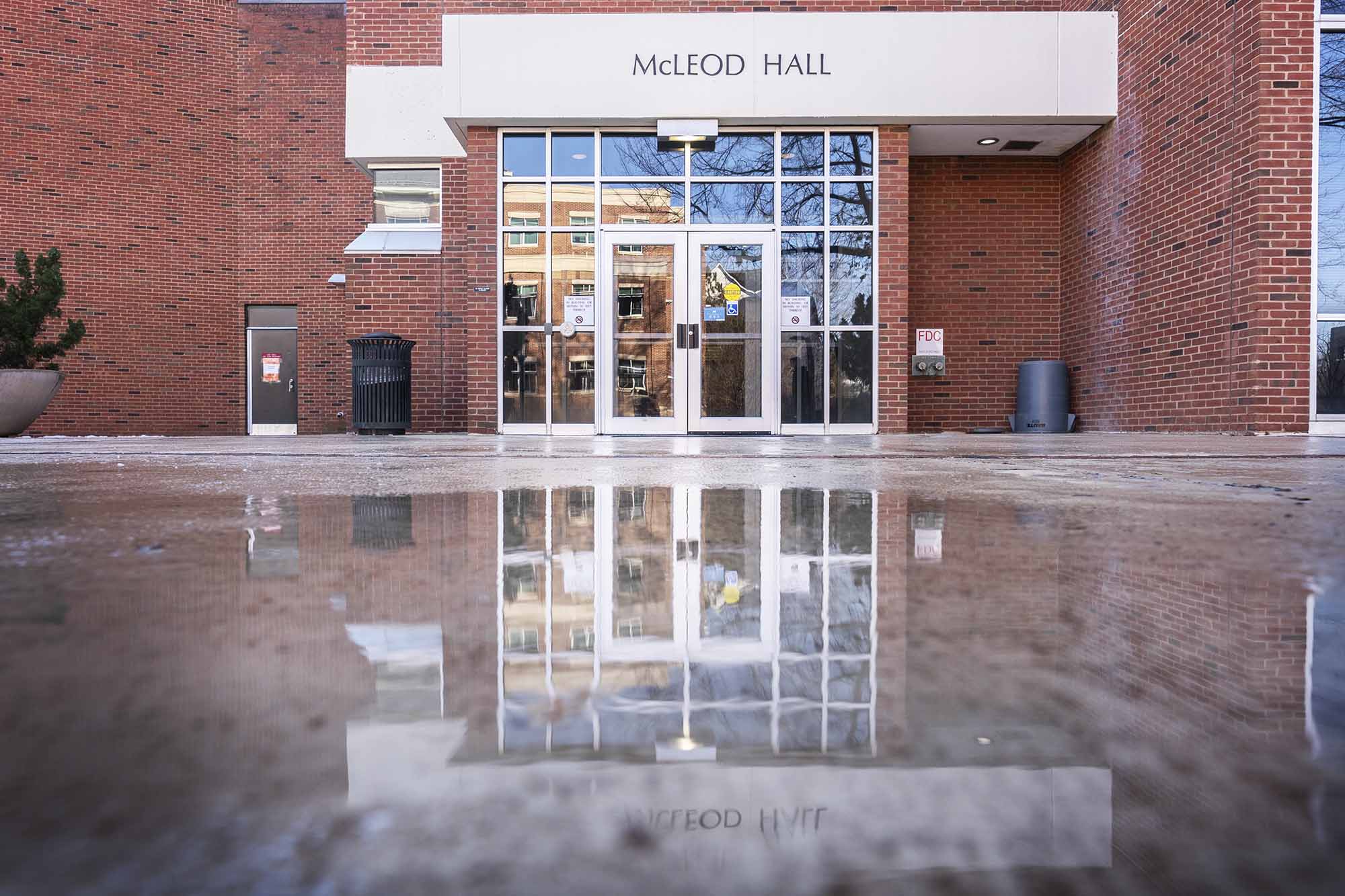 Entrance of the McLeod Hall