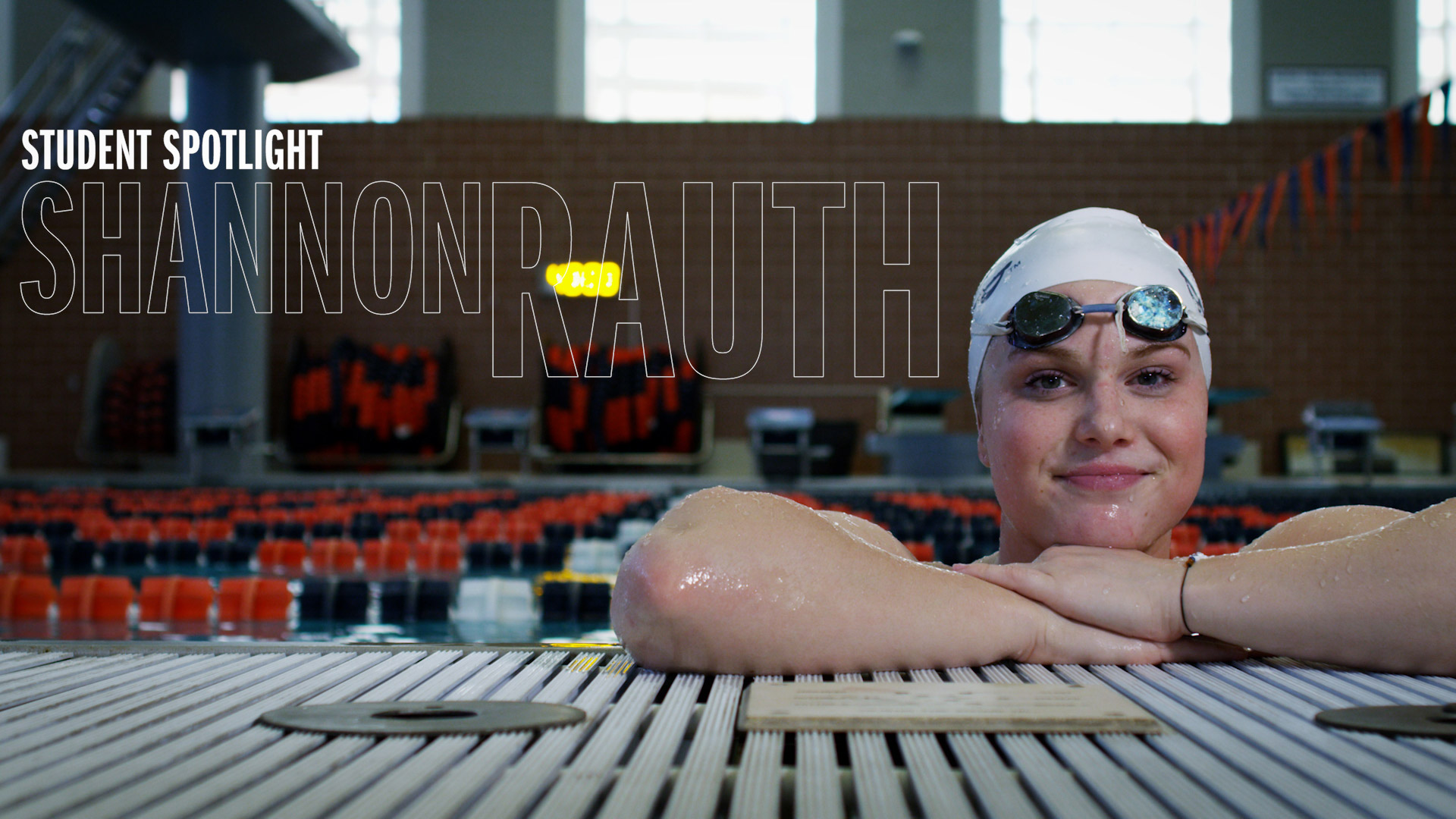 text reads: Student Spotlight, Shannon Rauth
