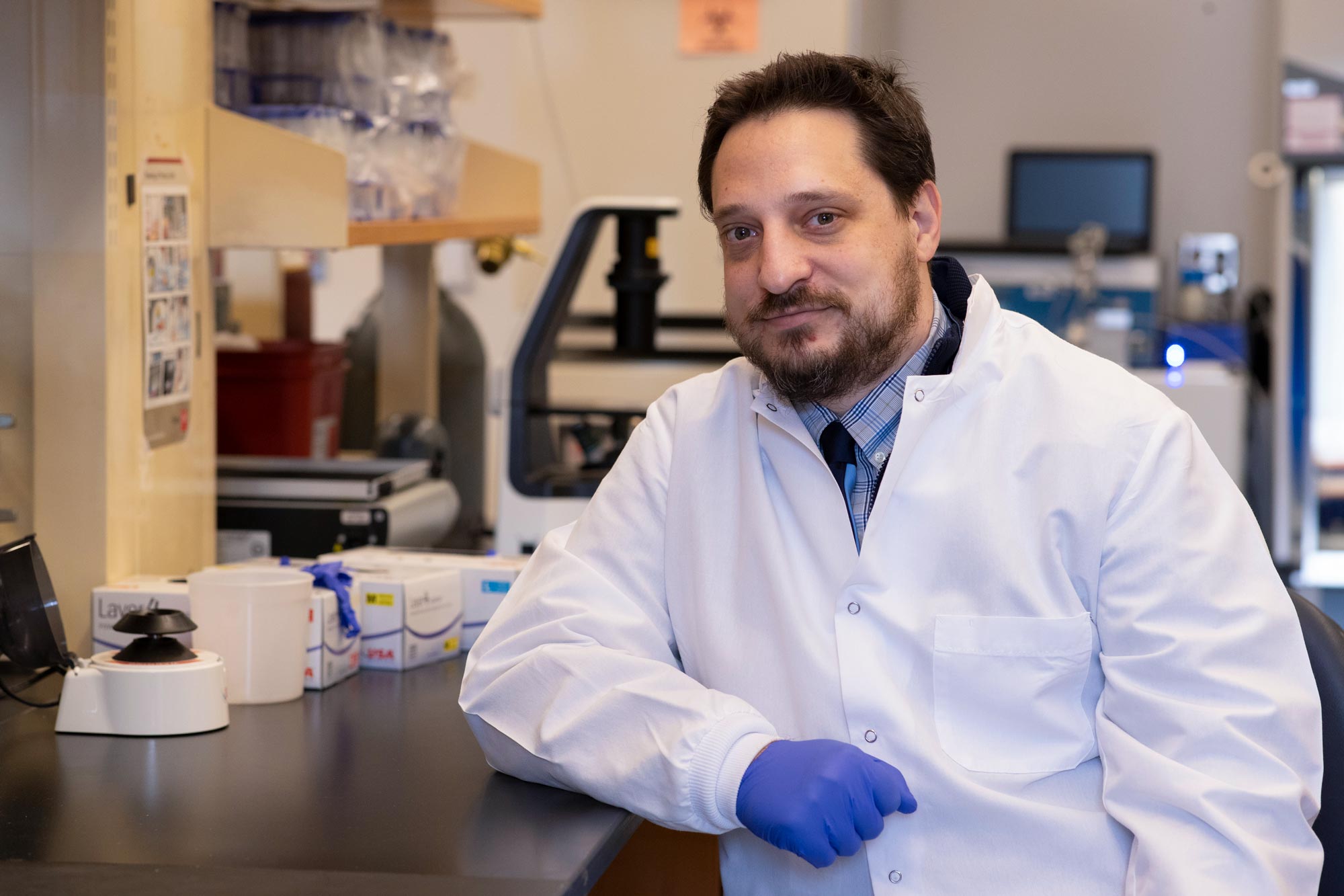 UVA researcher Brad Gelfand found that the absence of a particular enzyme could drive both the “wet” and “dry” forms of age-related macular degeneration. 