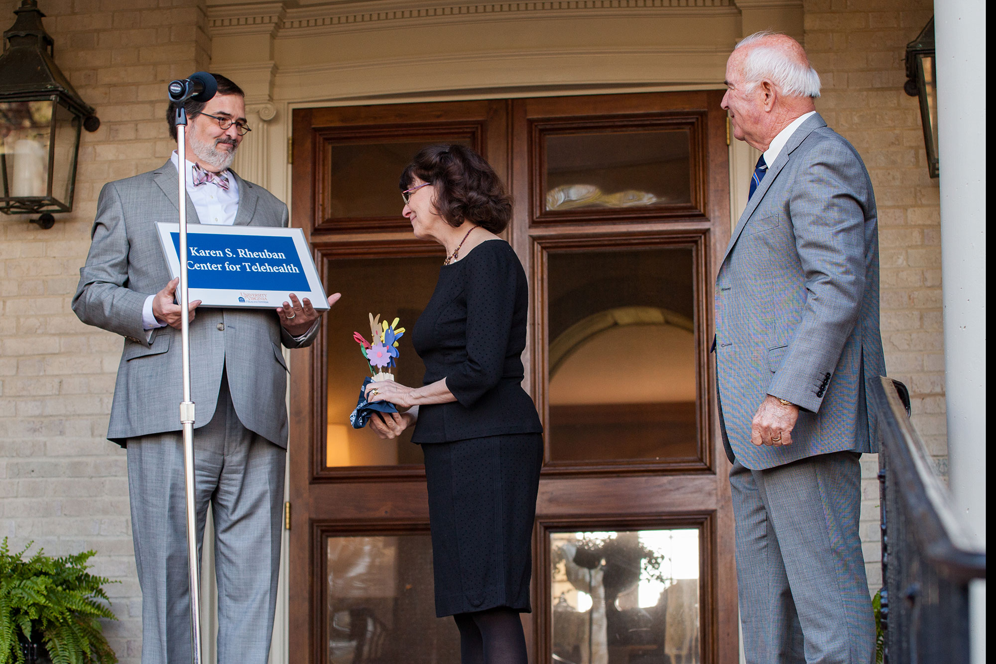 The UVA Health System celebrated telemedicine pioneer Karen S. Rheuban by naming its Center for Telehealth in her honor.