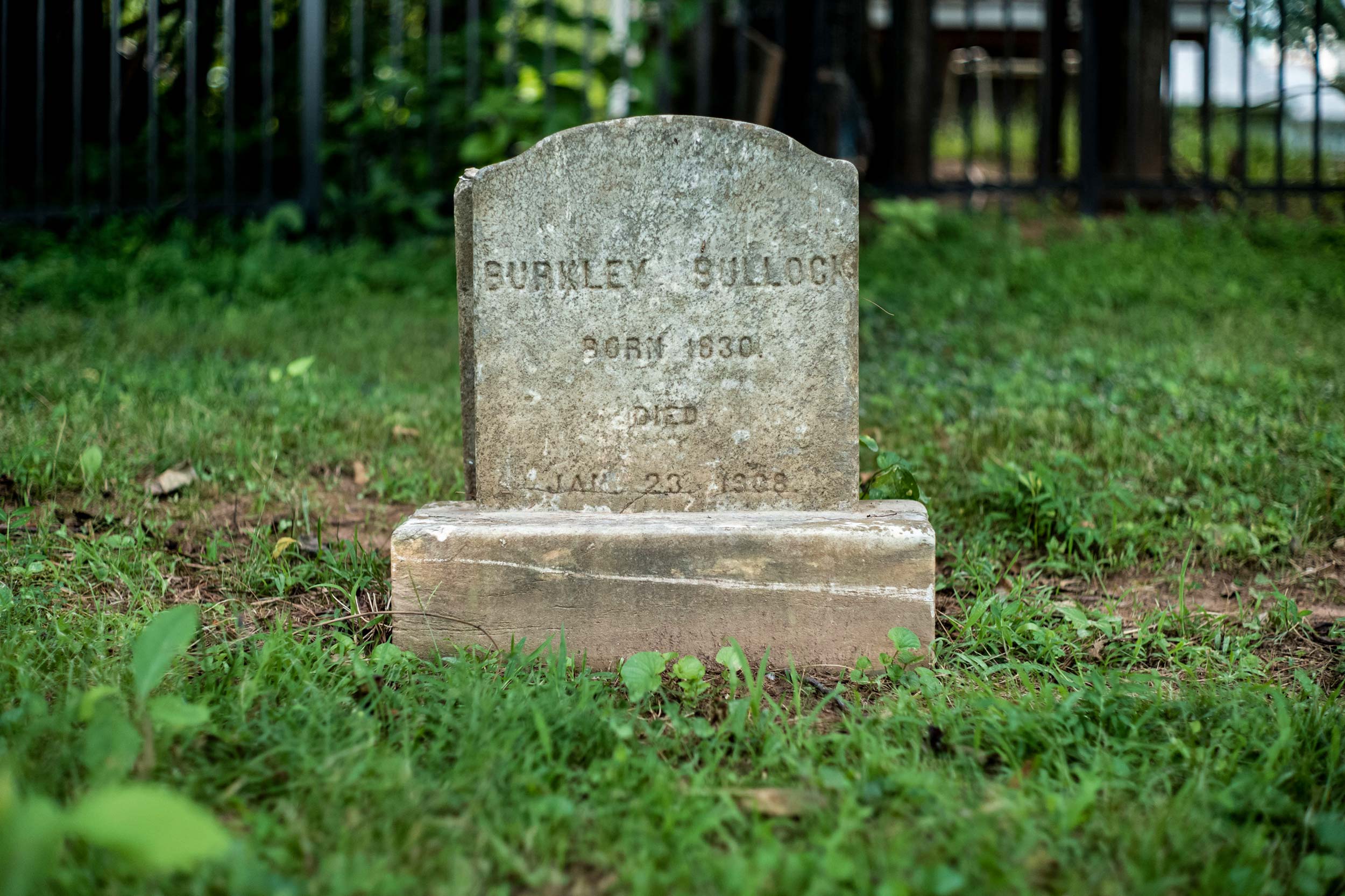 Burkley Bullock tombstone
