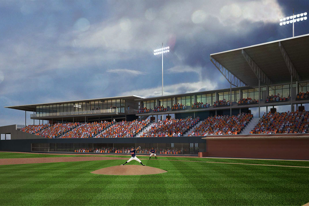 The proposed project may include replacing the current right-field bleachers with permanent seats, field-level boxes and suites.