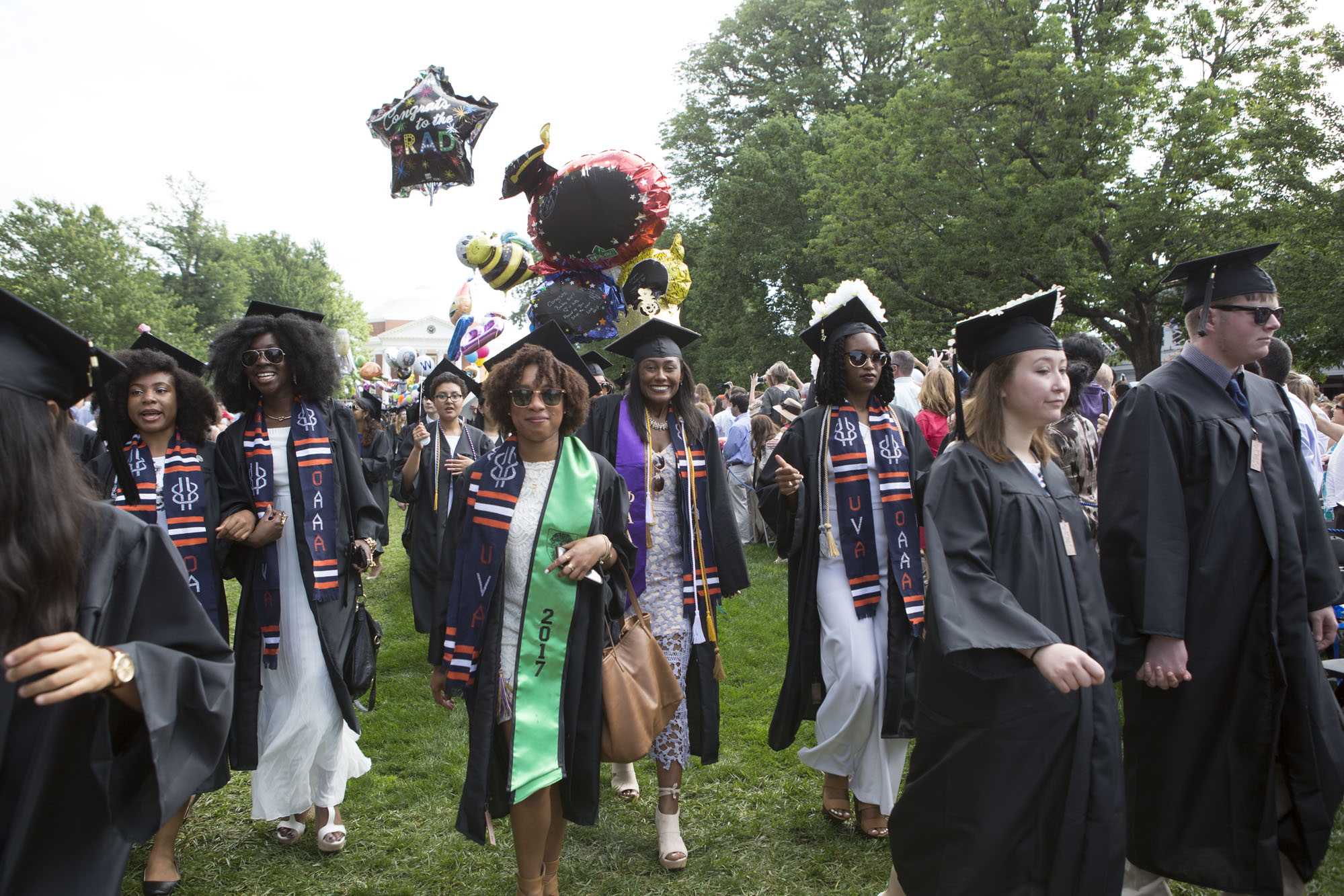 Sunshine, Smiles and Cheers as UVA Celebrates Saturday’s Graduates
