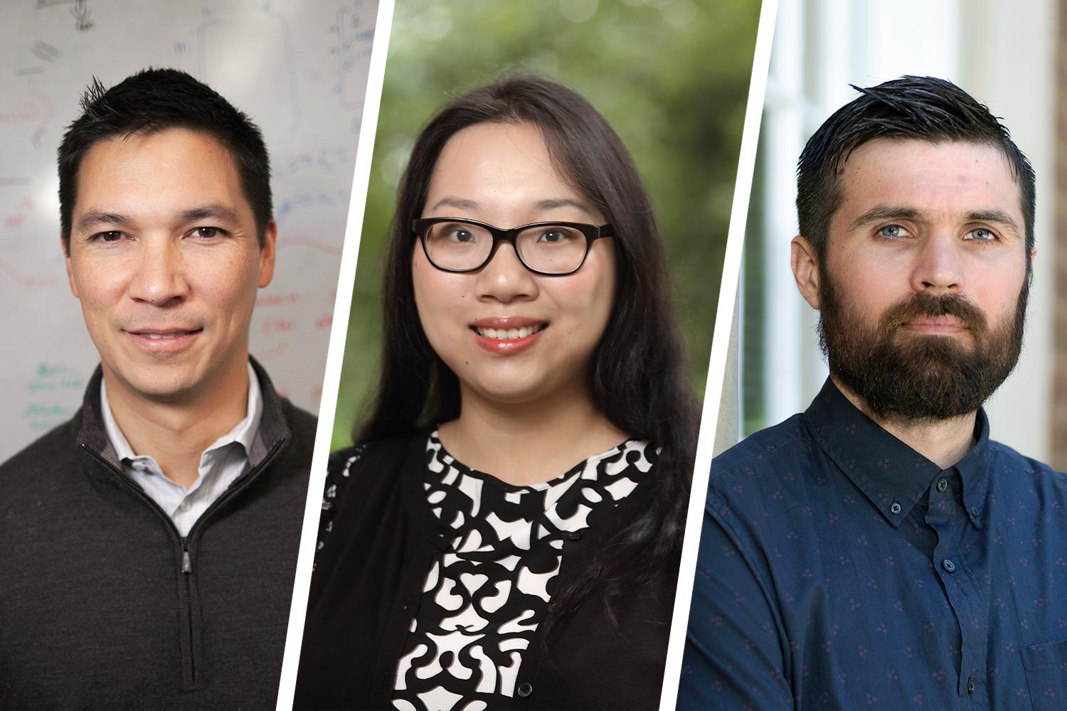 Engineering researchers Kamin Whitehouse, Lu Feng and Cody Fleming are teaming to make wireless communication between moving autonomous vehicles safe enough for the technology to realize its potential. 