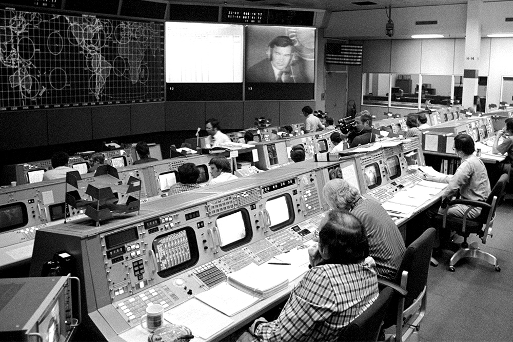 During the Gemini and Apollo space programs, NASA operated this mission control center in Houston. UVA students are building their own version to control a spacecraft of their own design that will be launched late in 2018. (NASA photo)