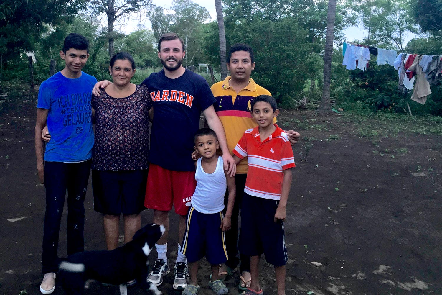 Nick Molloy, a 2013 alumnus, used the time between leaving his corporate finance job and beginning his graduate studies at the Darden School of Business this fall to stay with a host family in Nicaragua.
