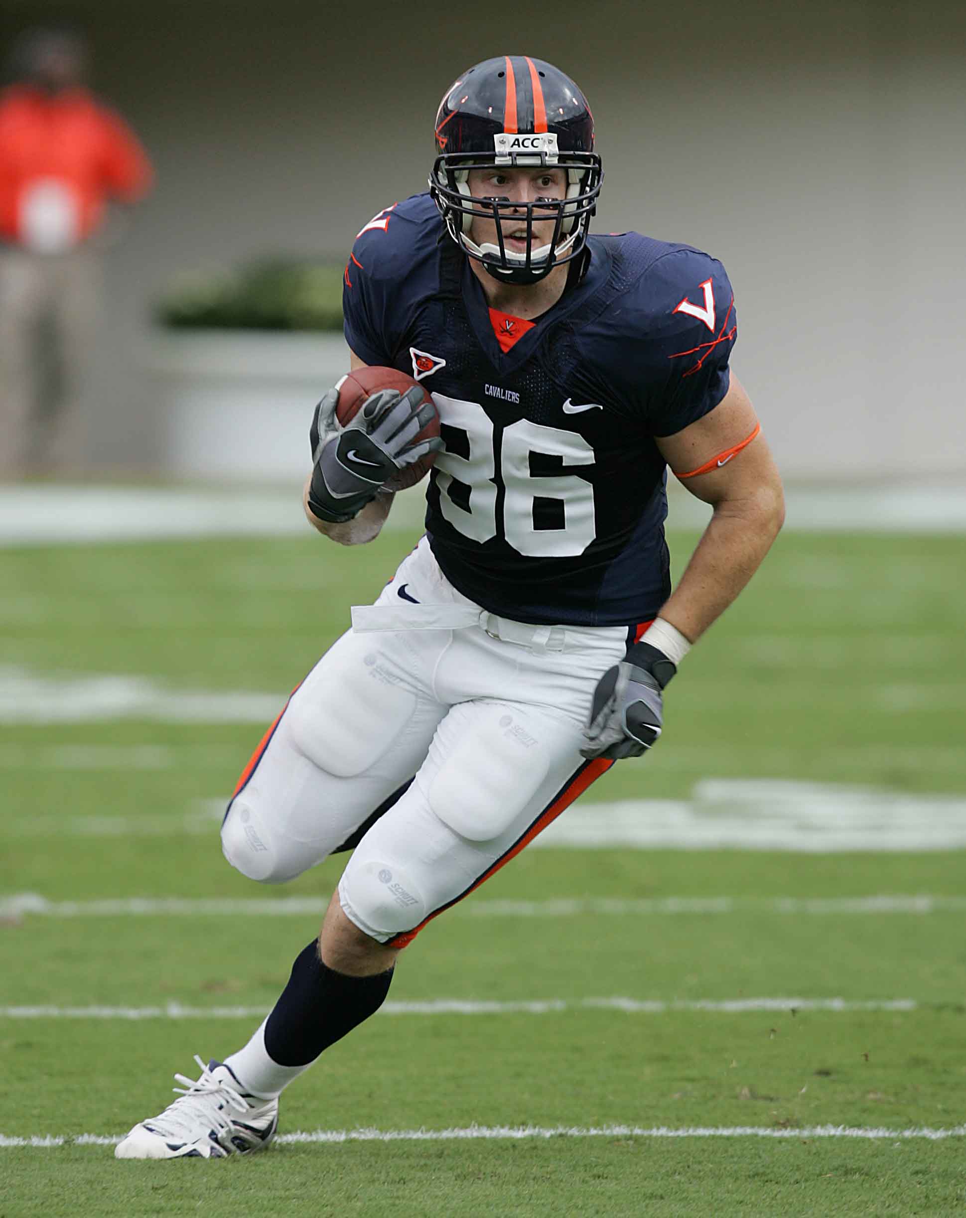 Tom Santi starred while at UVA, earning a spot with the NFL’s Indianapolis Colts.