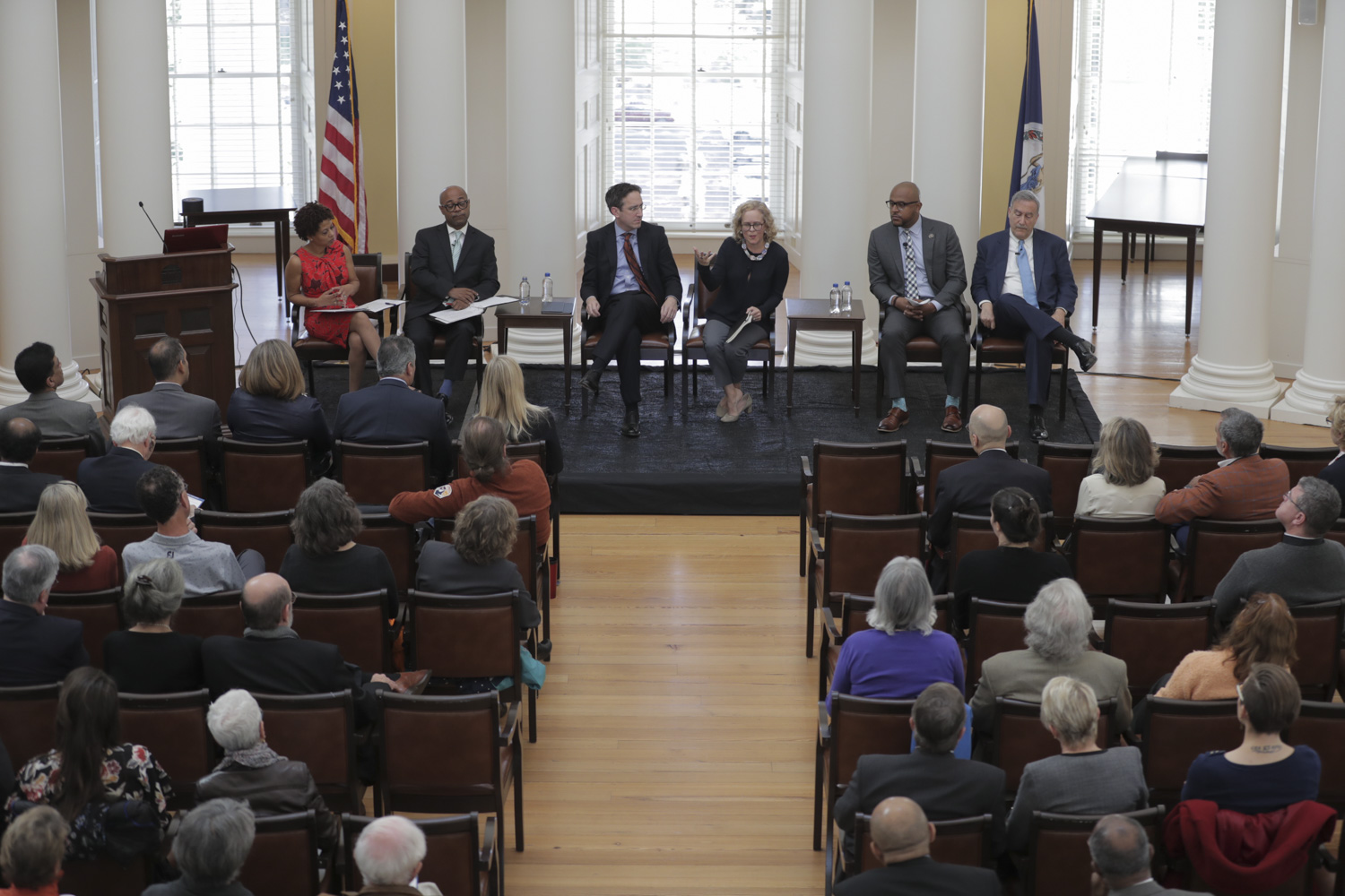"Profiles in Discovery" kicked off a weekend of inauguration events for President Jim Ryan. 