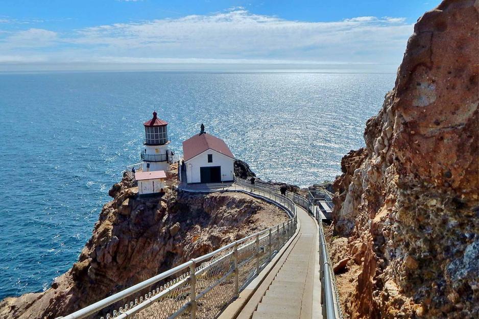 Beautiful view of the lighthouse in Point Reyes