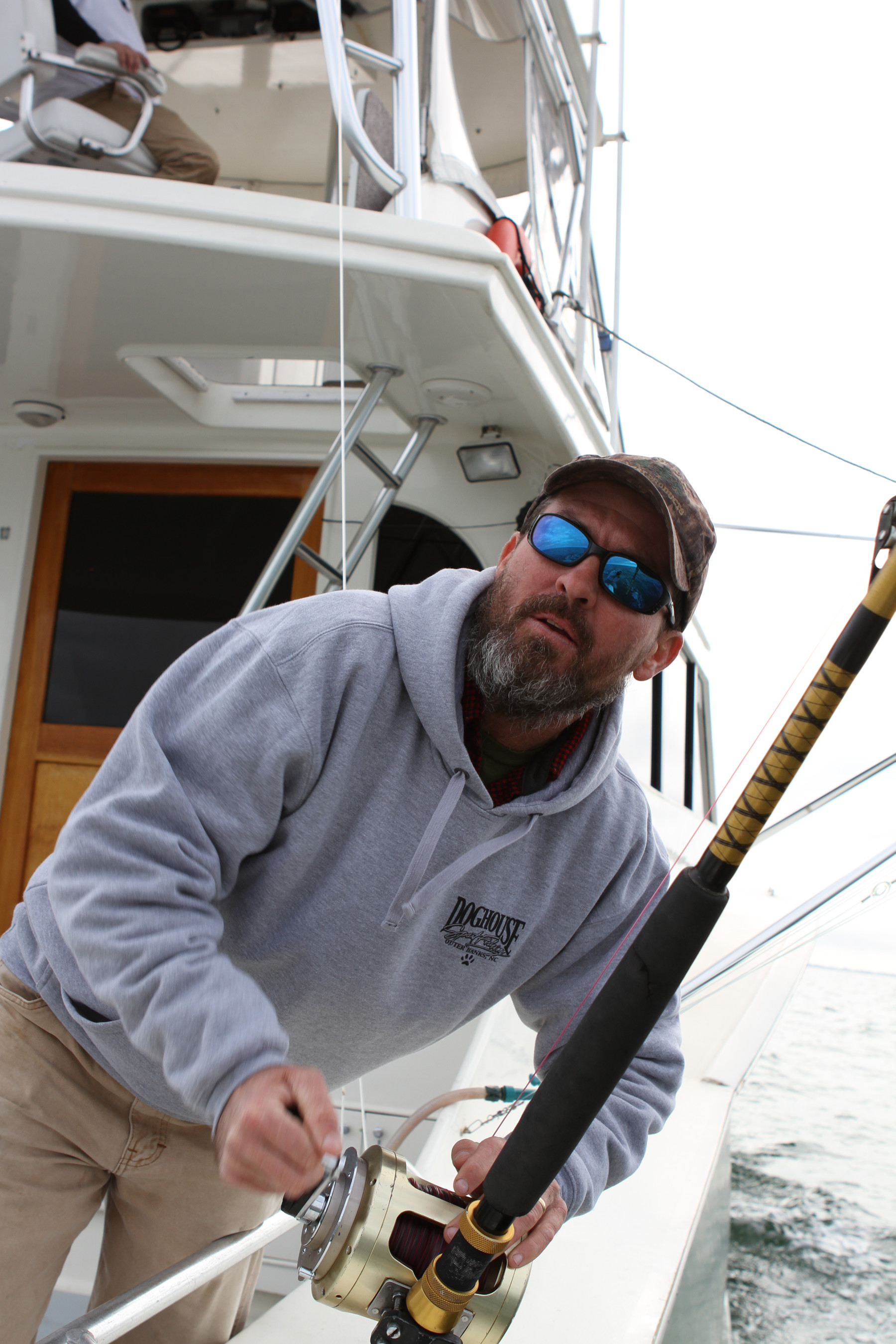 Boating a big tuna is “a straight adrenalin shot to the jugular,” UVA alumnus Britton Shackelford said.