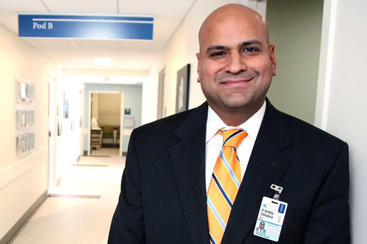 Dr. A. Bobby Chhabra, chair of orthopedic surgery for UVA Health System, says regenerative medicine “has the potential to revolutionize health care.” 
