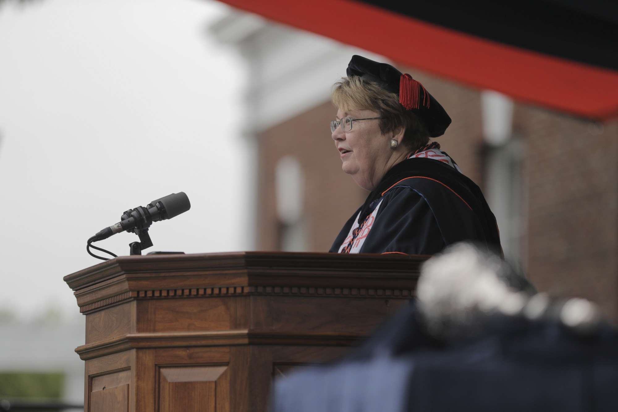 President Sullivan addresses graduates