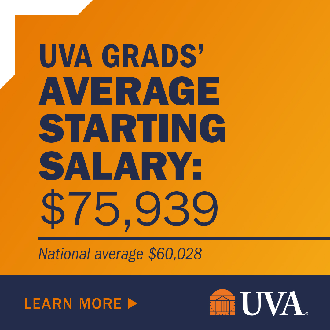 House Ad A G&G Starting Salary (dynamic) UVA Today