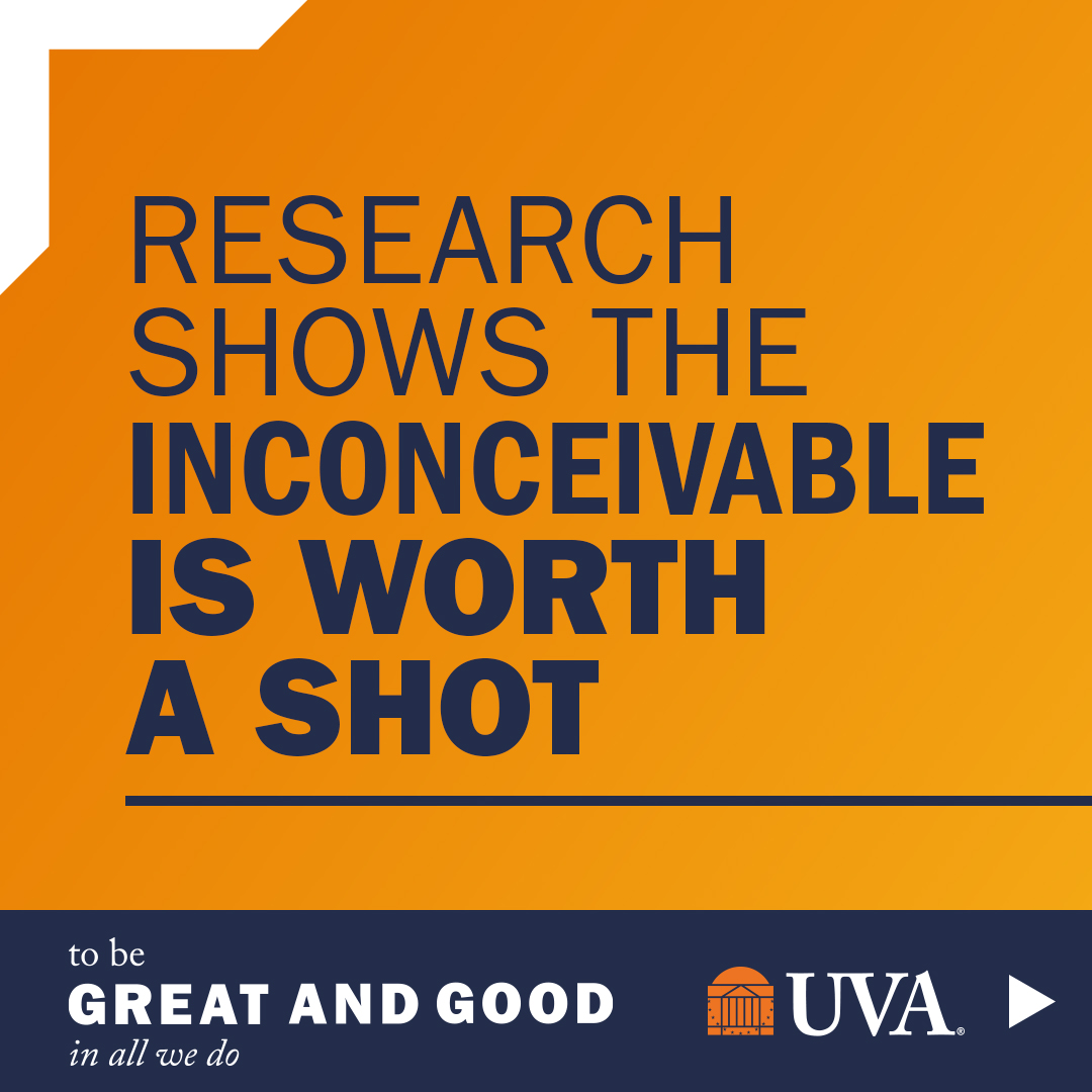 Research Shows the Inconceivable Is Worth A Shot, to be great and good in all we do