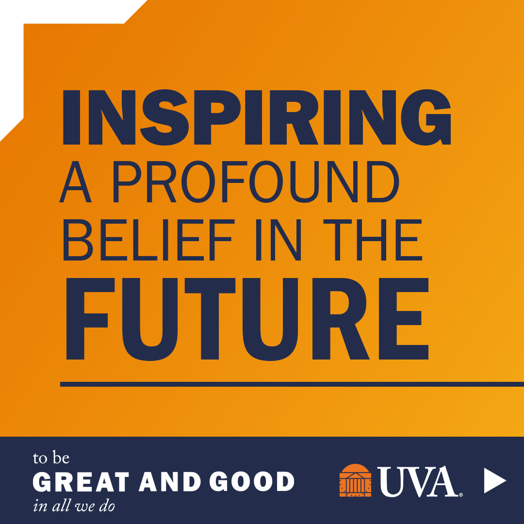 Inspiring A Profound Belief In The Future, to be great and good in all we do