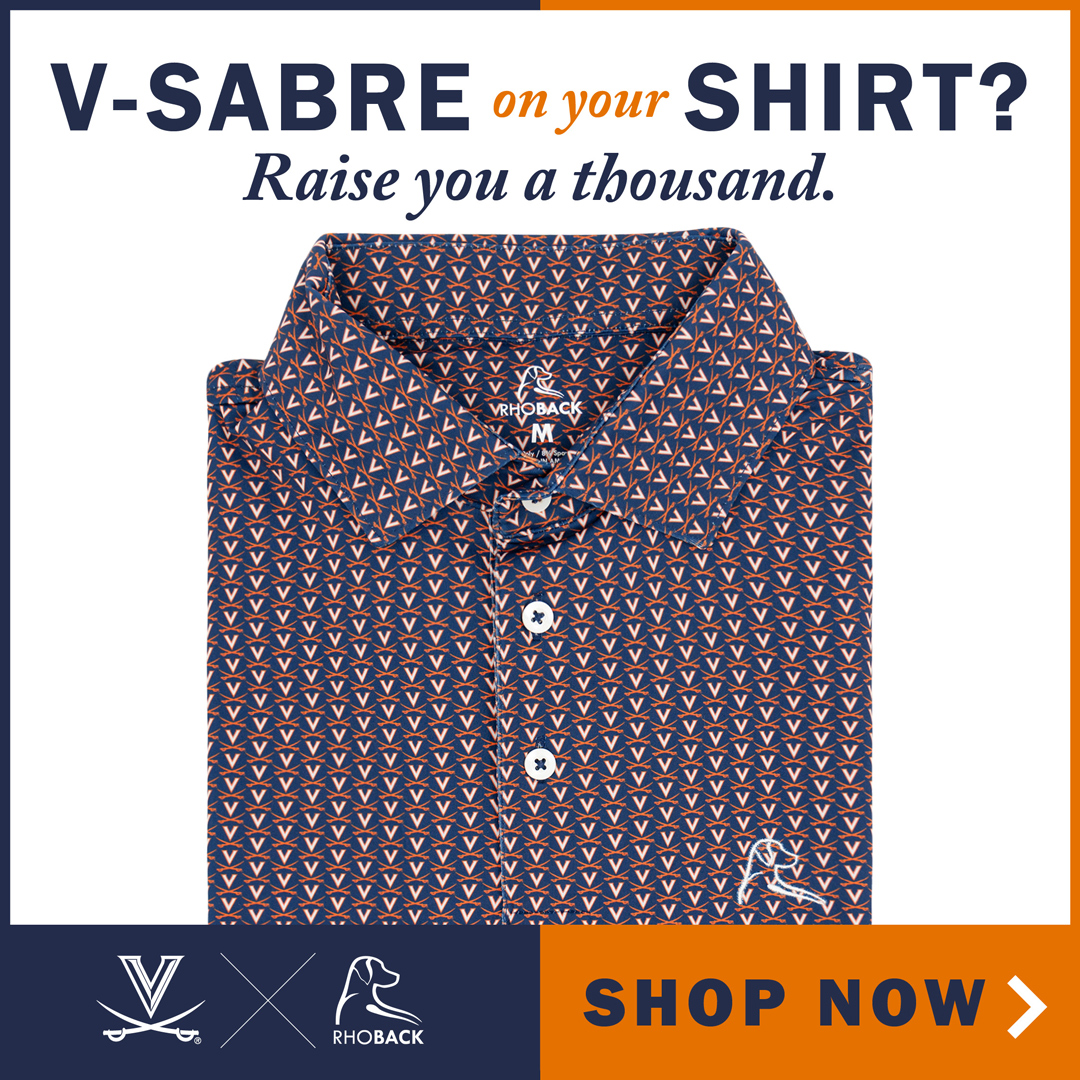 V-sabre on your shirt? Raise you a thousand. Shop Now