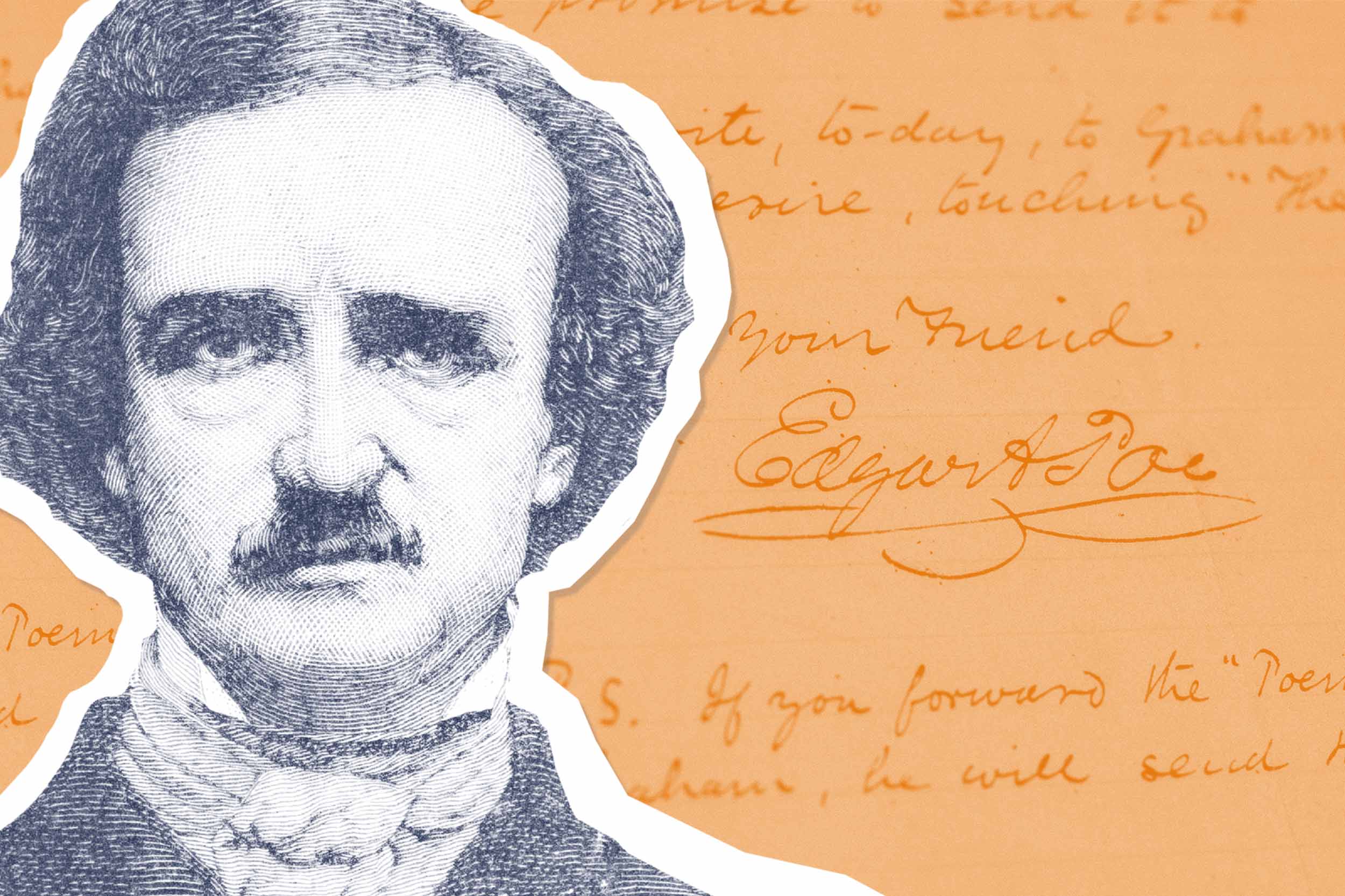 Edgar Allen Poe collage