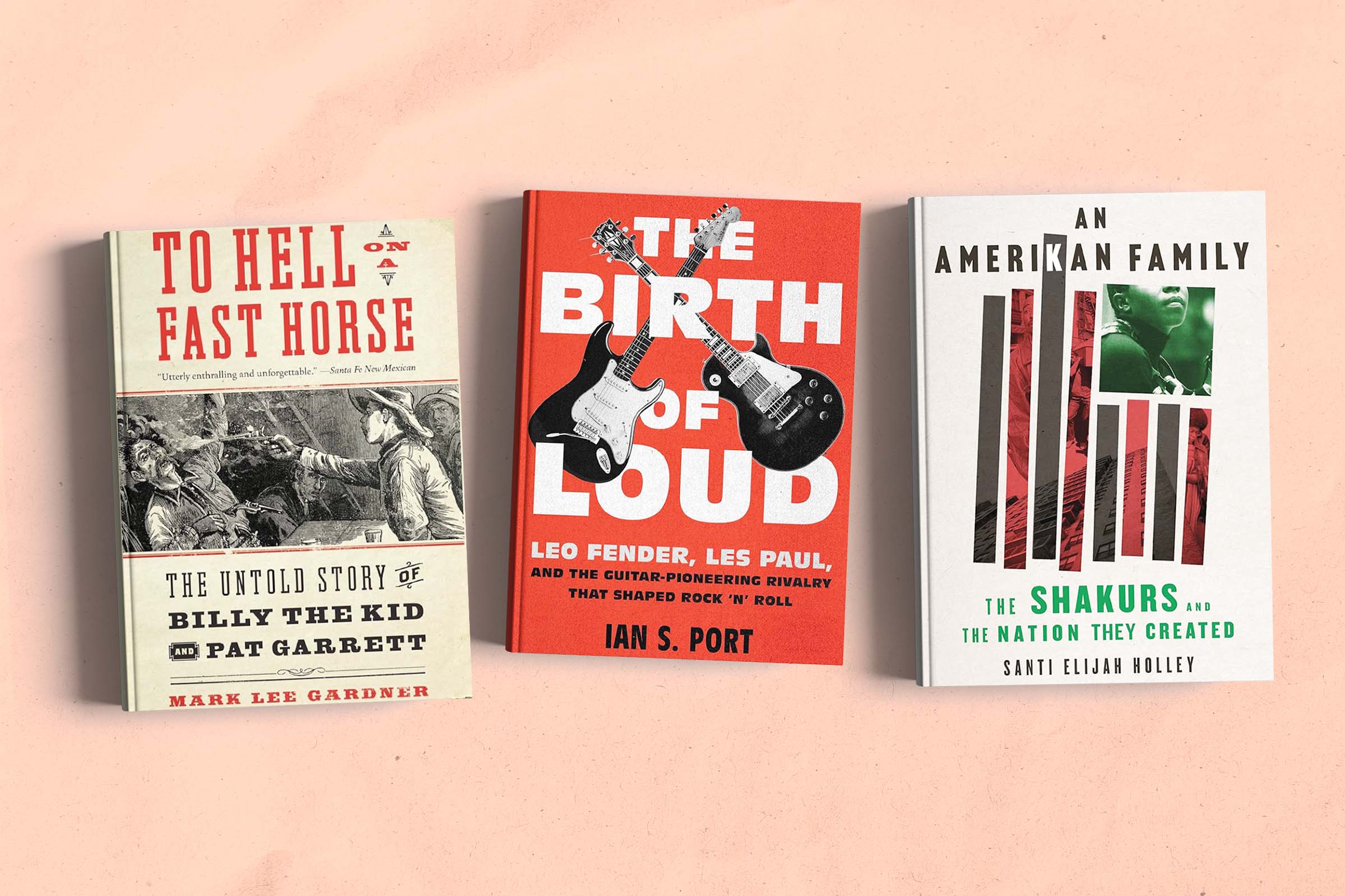 Book covers of the biography buff book recommendations