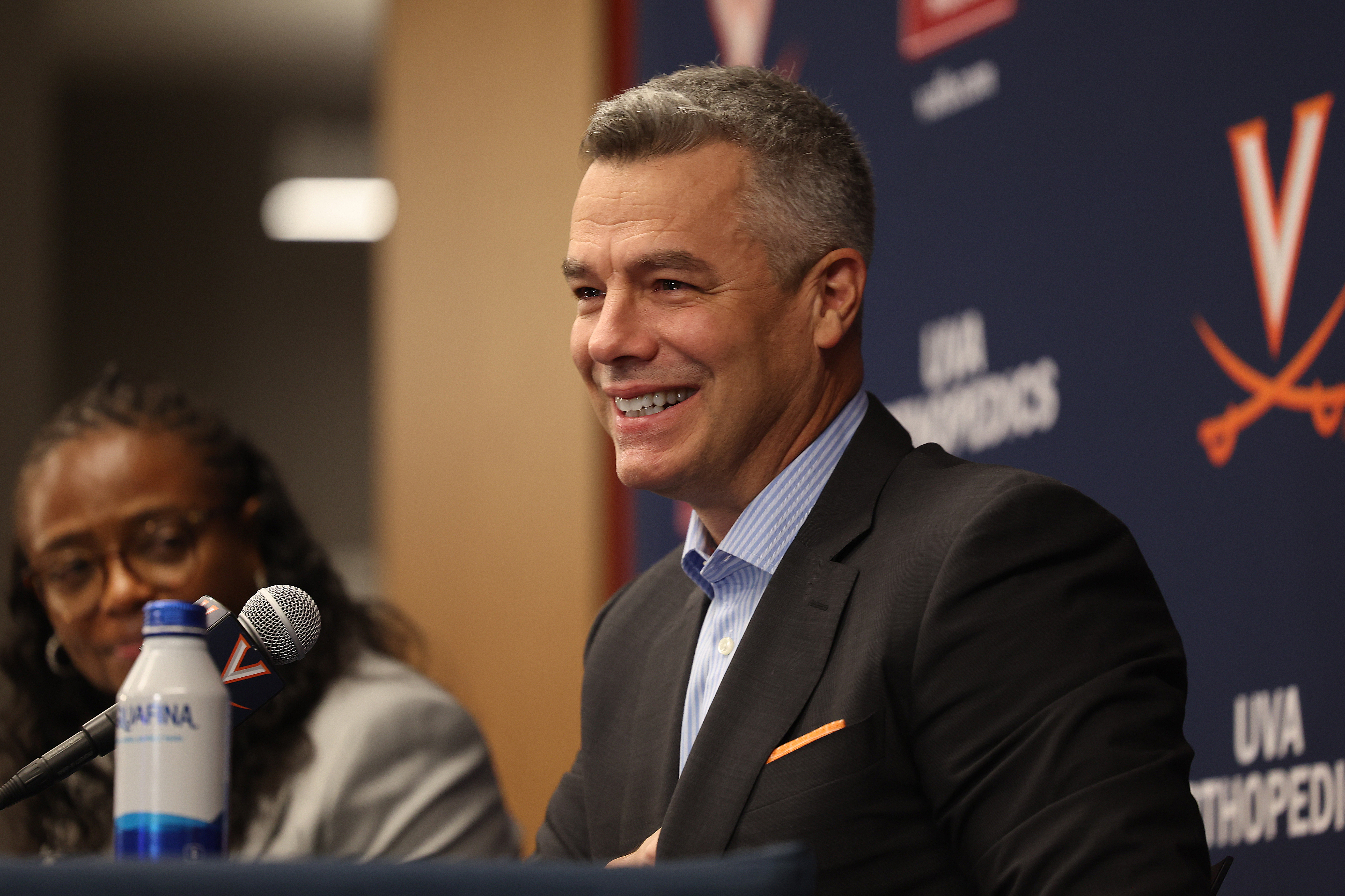 Tony Bennett at the press conference