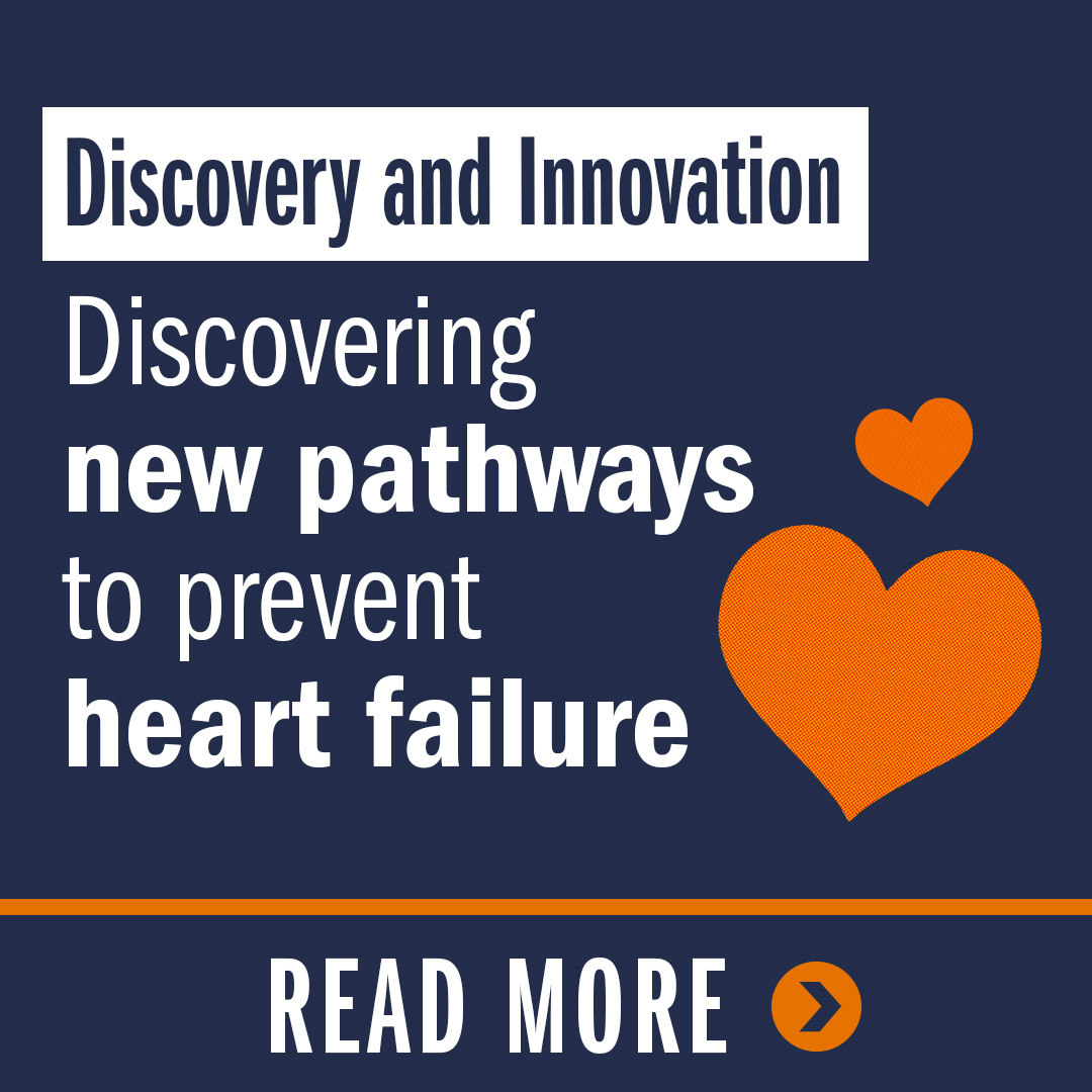 Discovery and Innovation: Discovering new pathways to prevent heart failure