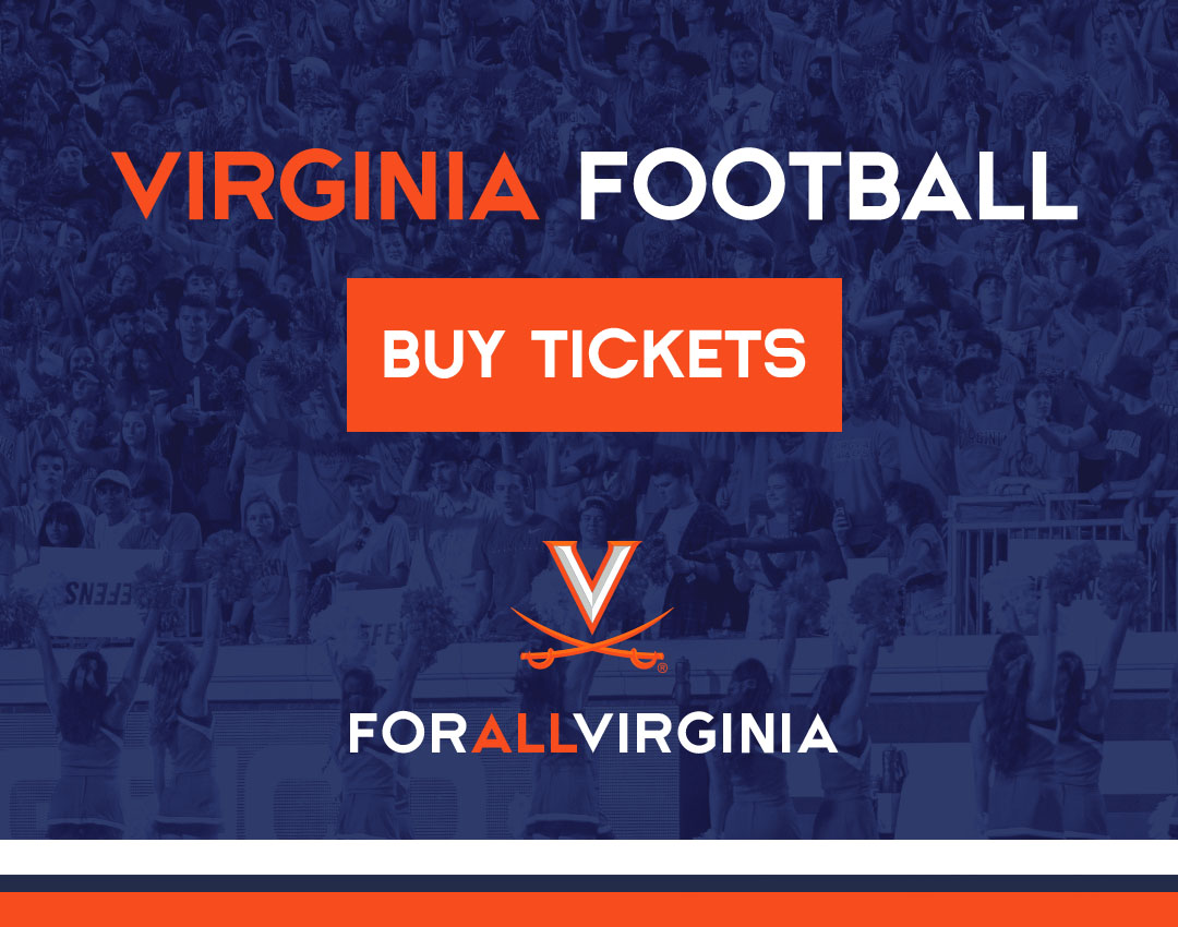 For All Virginia, Get Your Tickets Now, Virginia Football