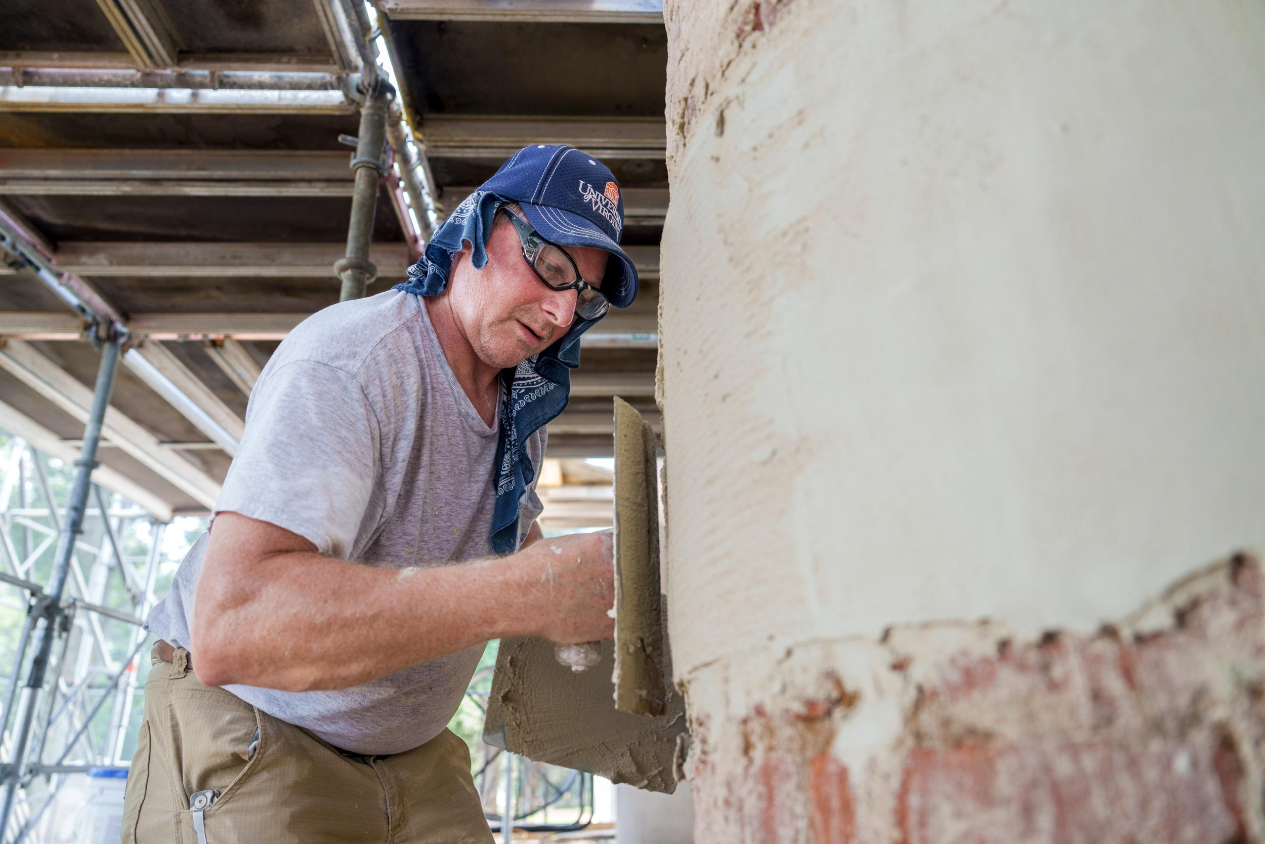Let history breathe: UVA masons are preserving the pillars of the past