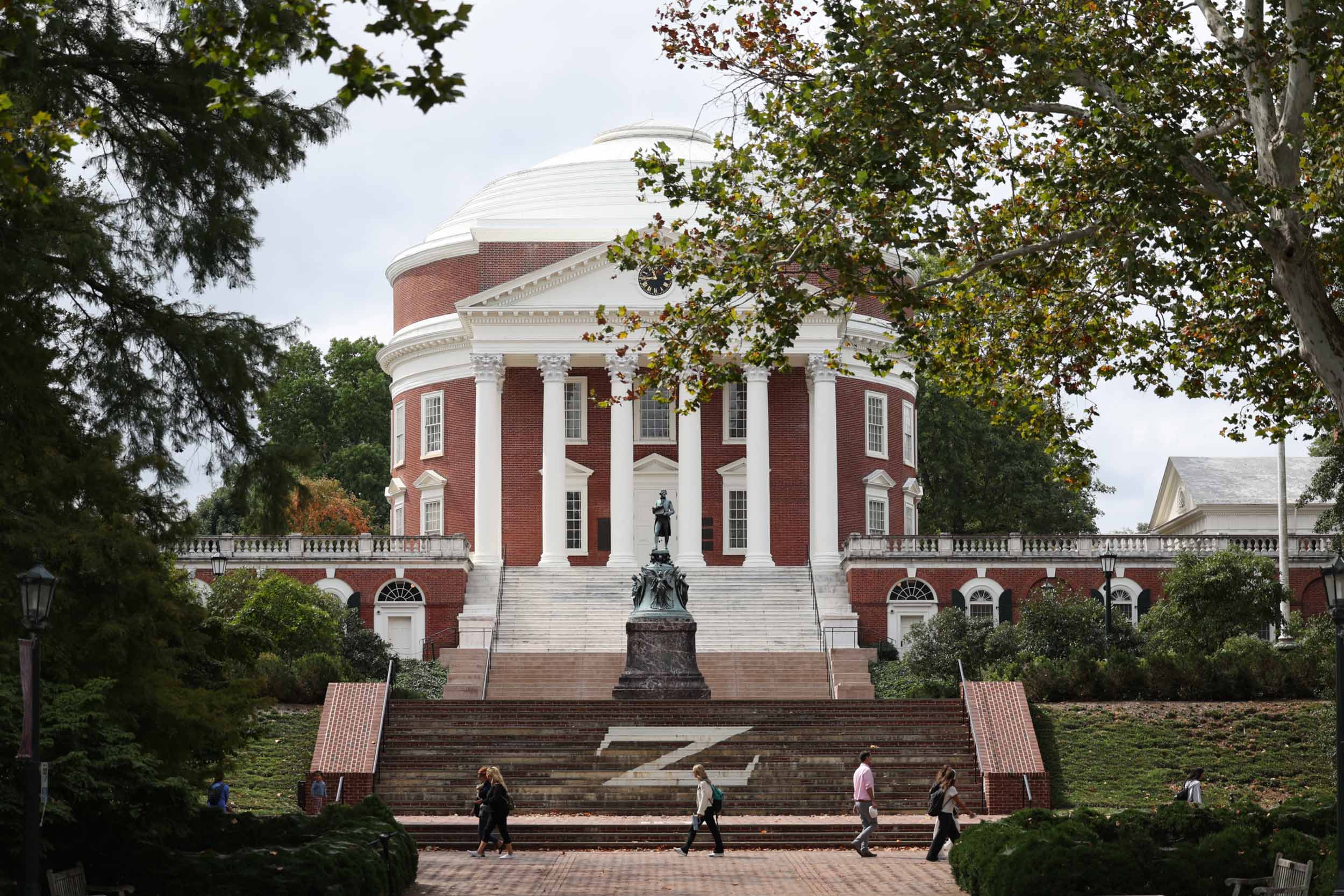 the UVA Rotunda