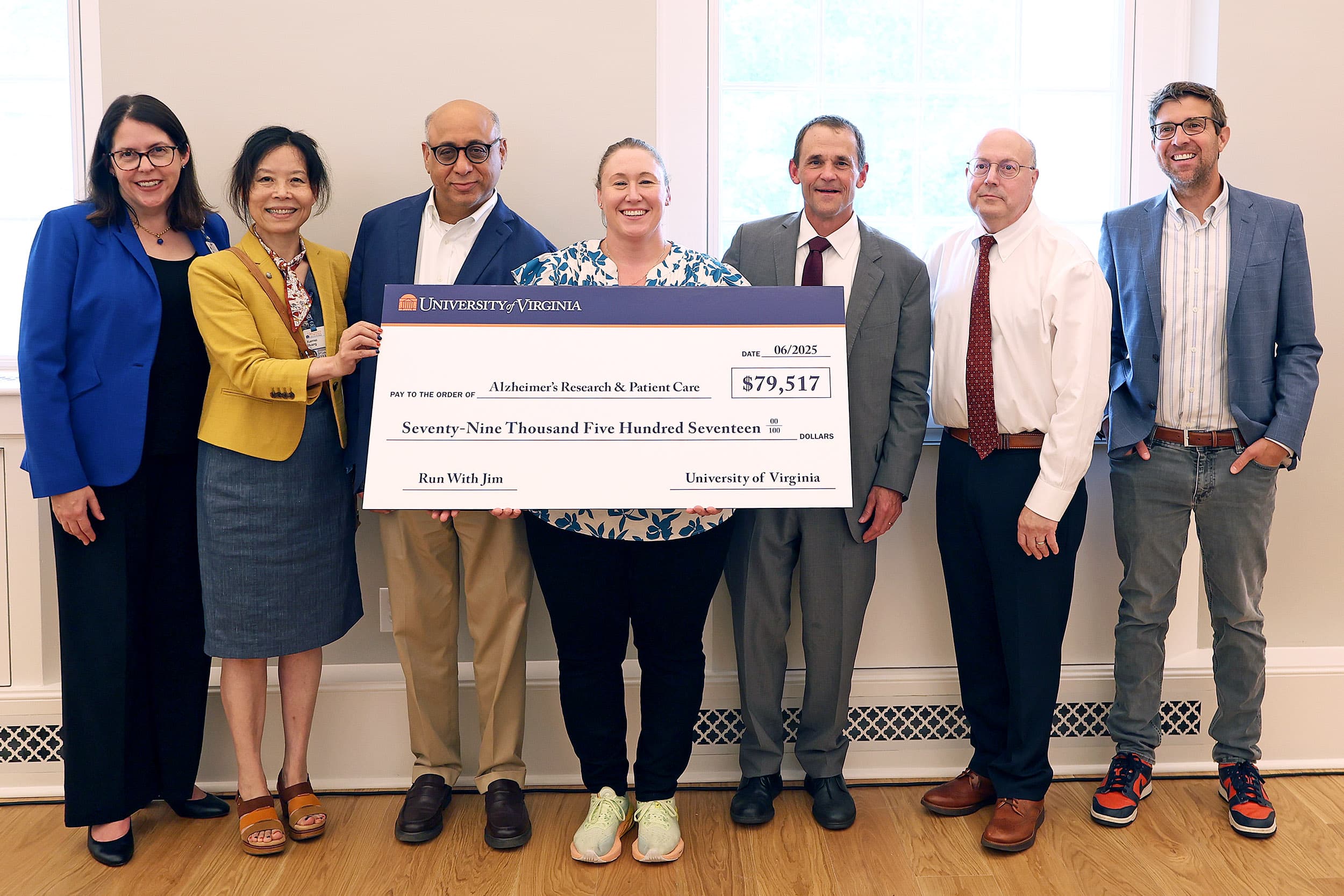 Amy Karr, Dr. Xuemei Huang, Dr. Jaideep Kapur, Sarah Kucenas, Jim Ryan, Dr. Mitch Rosner and John Lukens