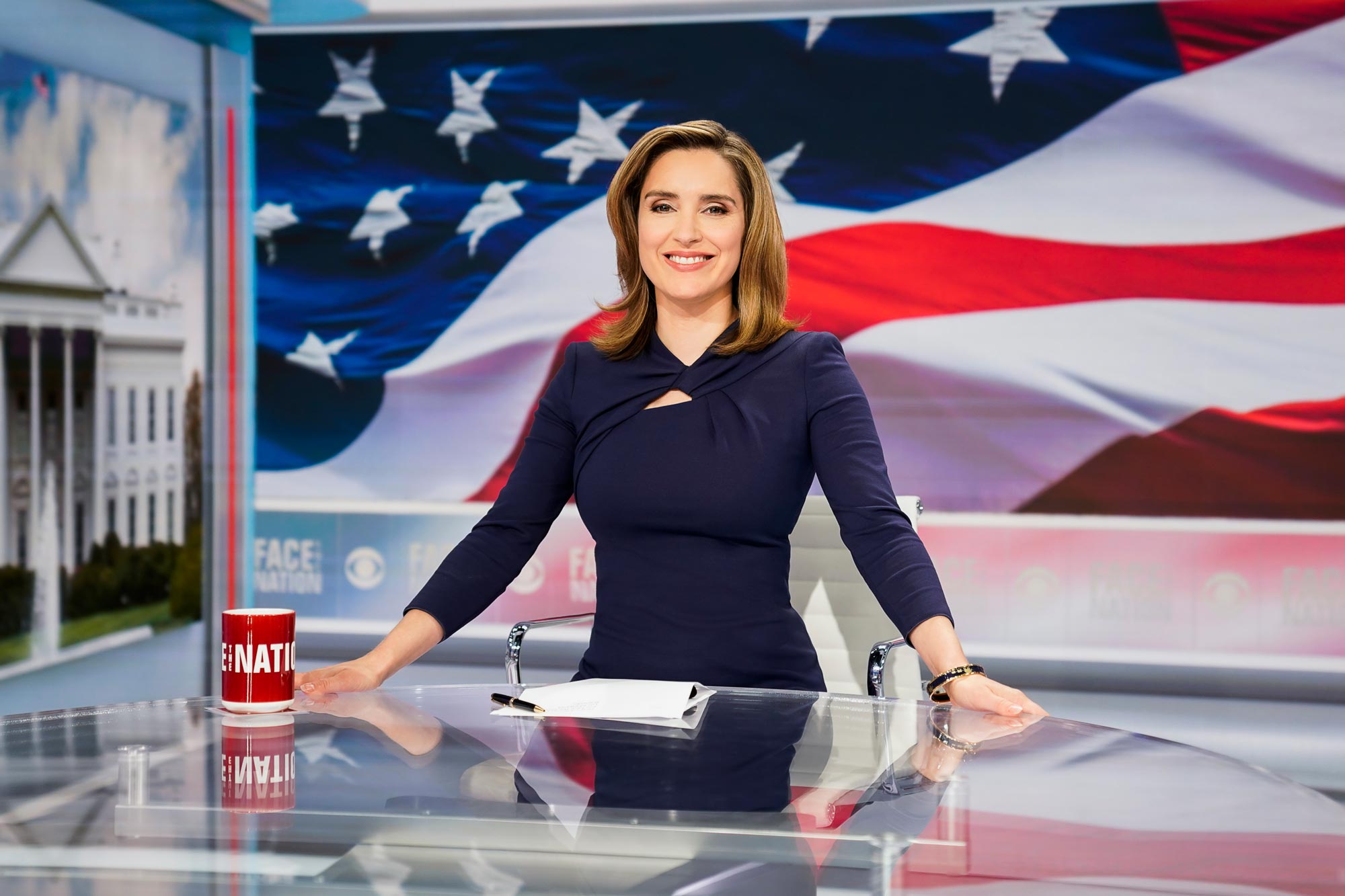 CBS News Face the Nation anchor Margaret Brennan
