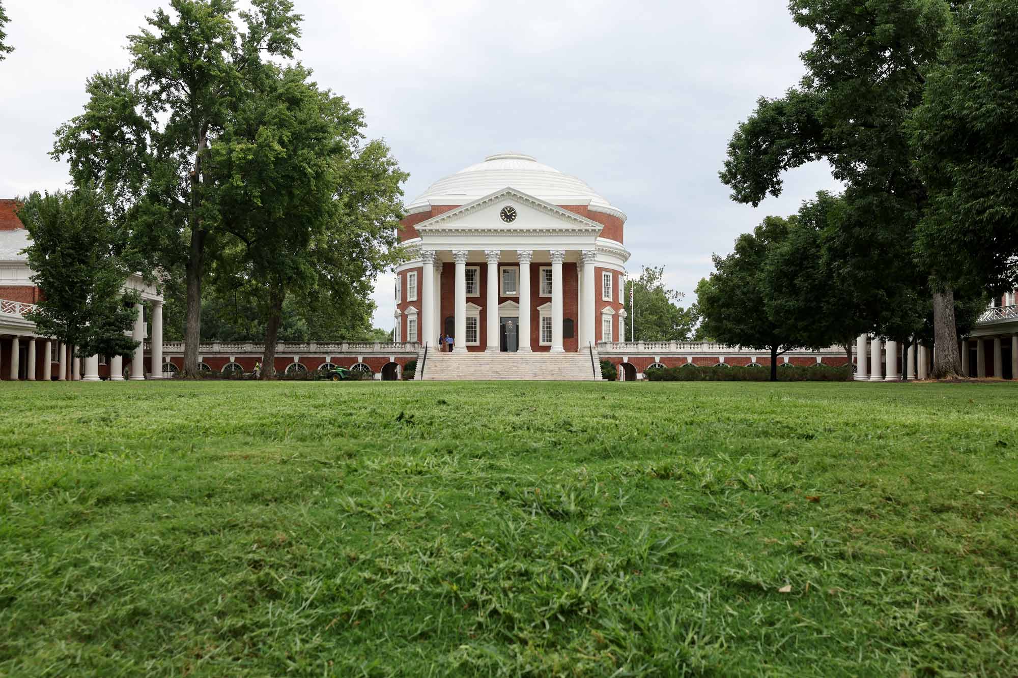 Lawn Portrait Featuring the Rotunda in the Background