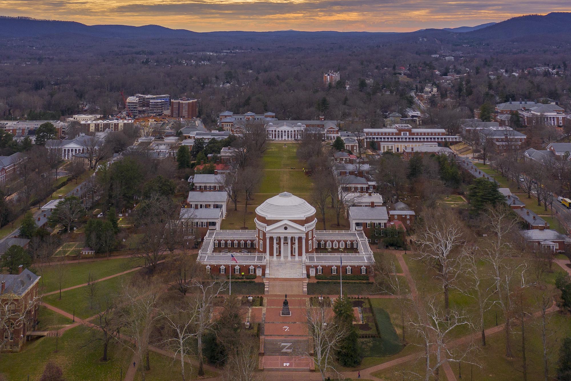 Arial View of the Rotunda