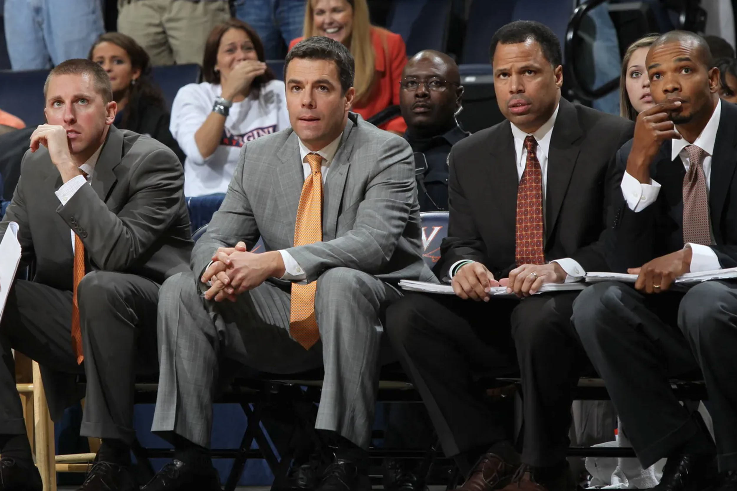 Tony Bennett on the sidelines