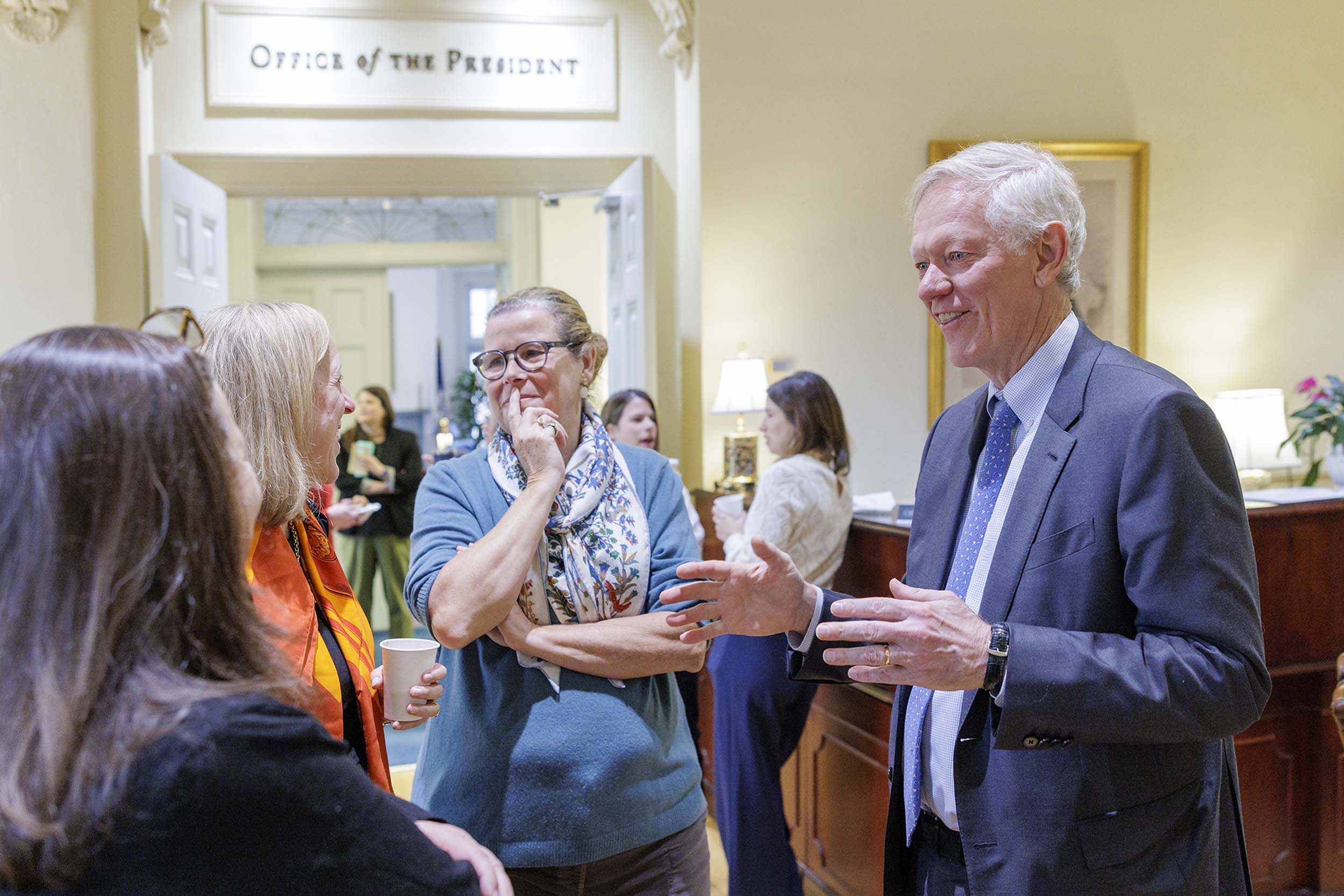 ‘First Coffee’ launches Scott Beardsley’s first full week as UVA’s 10th president