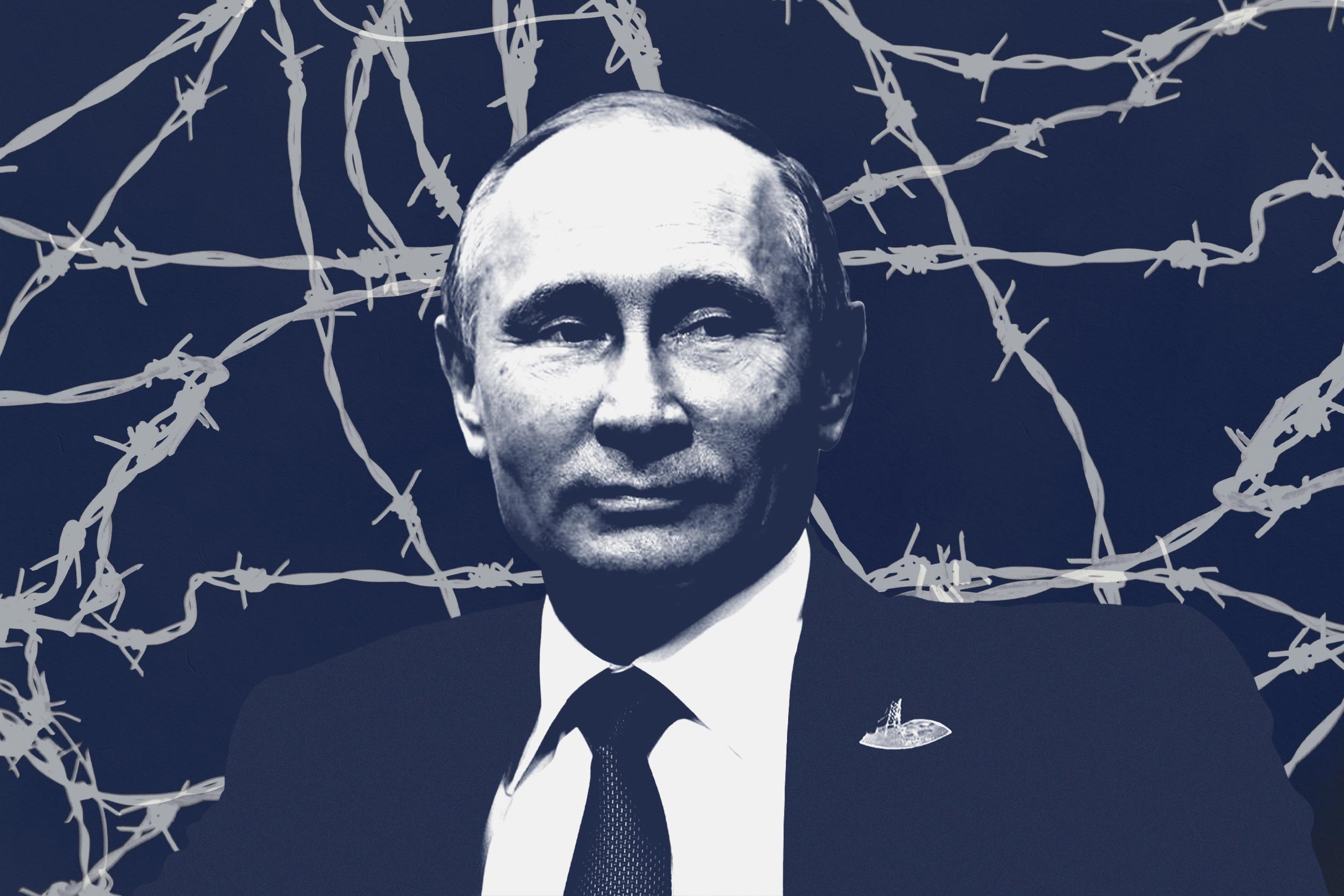 Illustration of Vladimir Putin
