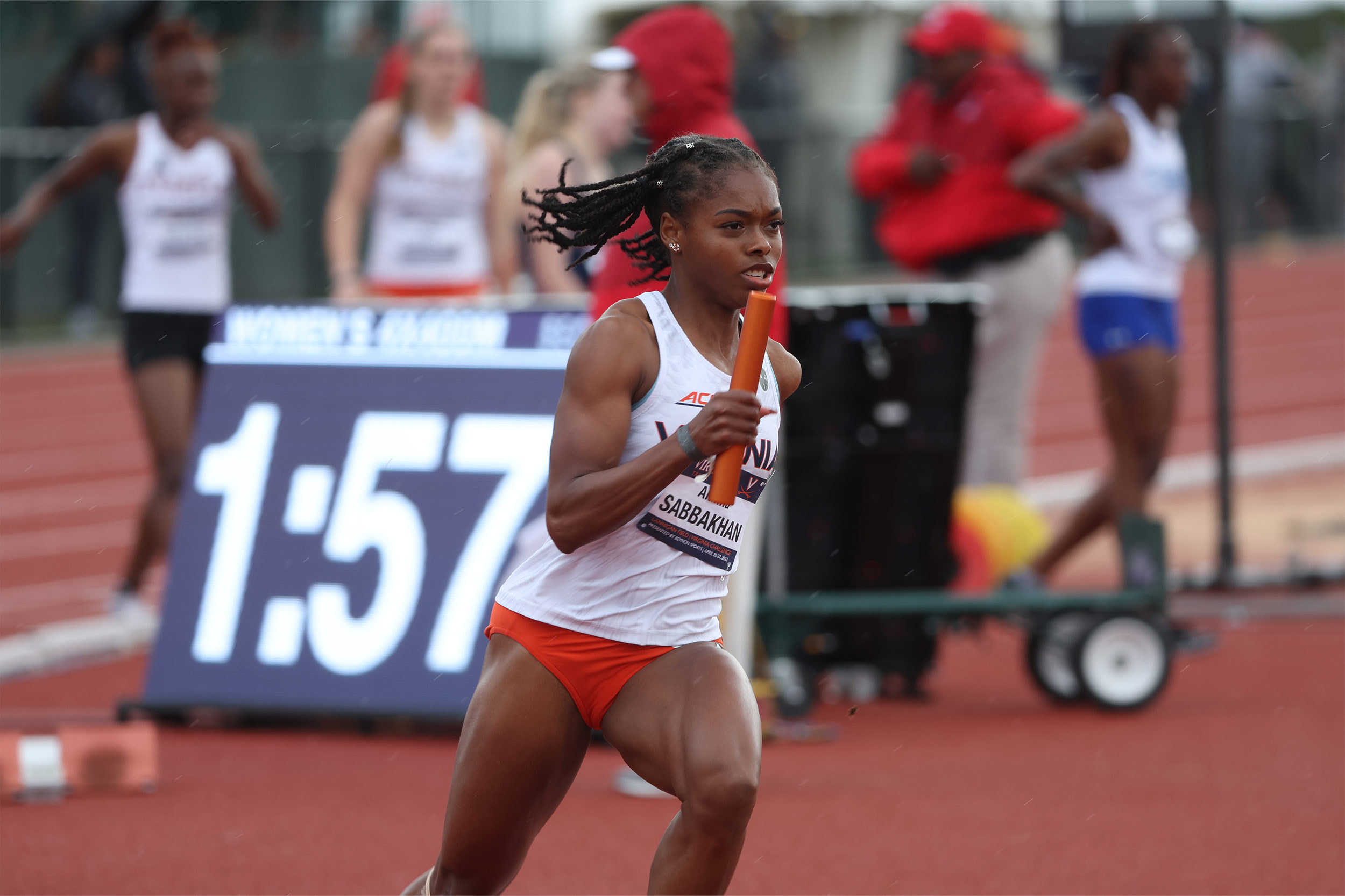 He Challenged This Female UVA Track Star to a Race. It Didn't Go