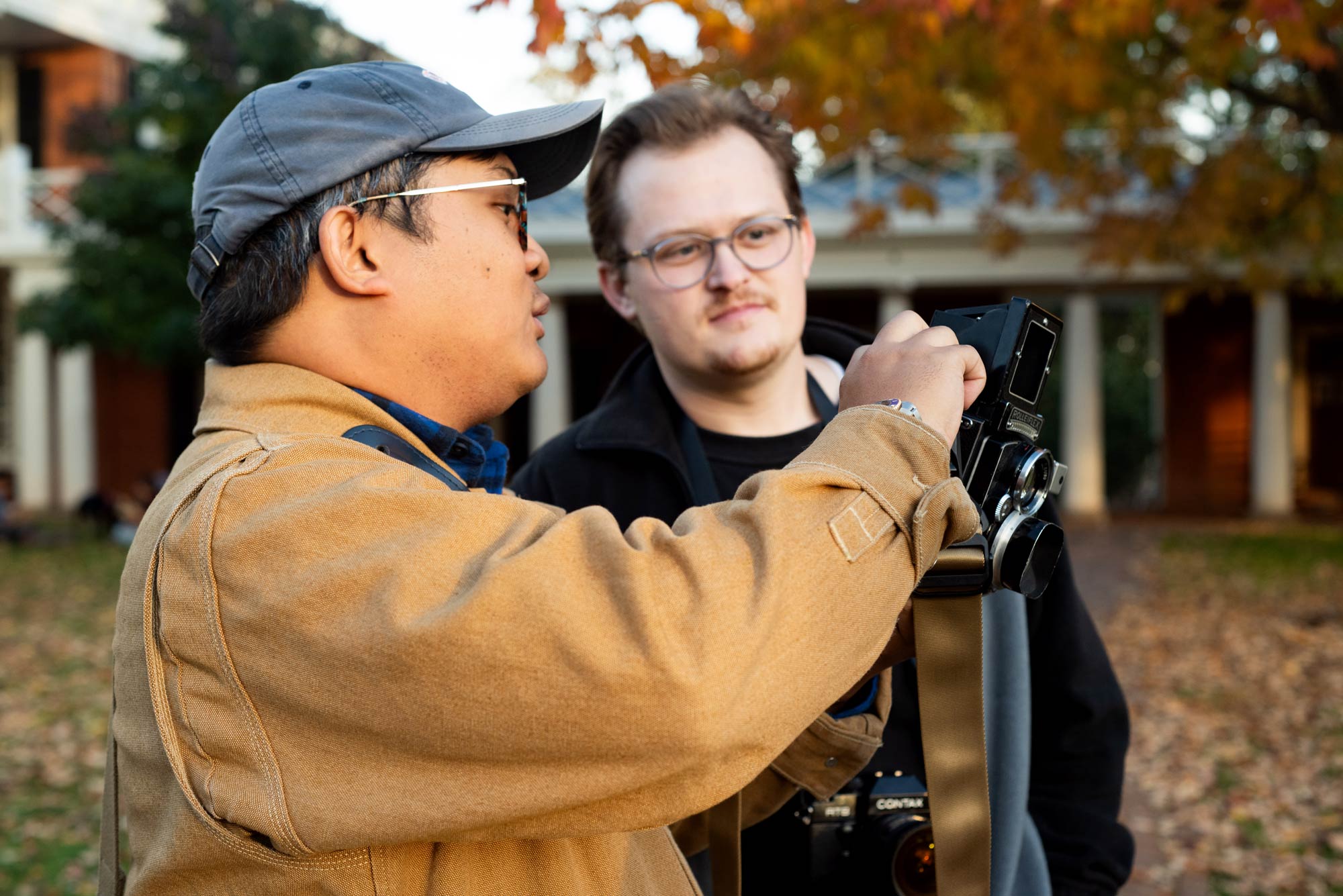 Belmonte and Sam Jacob, a doctoral candidate in UVA’s English department