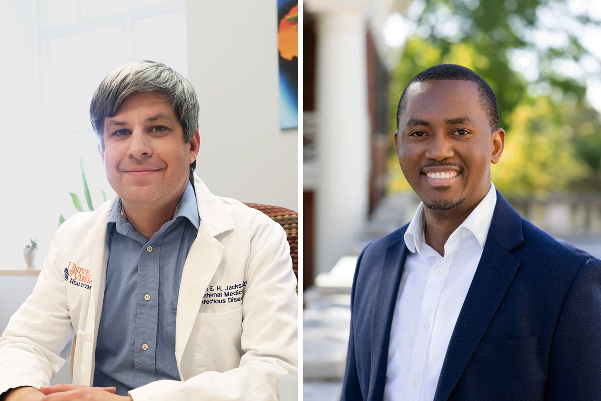 Dr. Patrick Jackson and Godfrey Dzhivhuho
