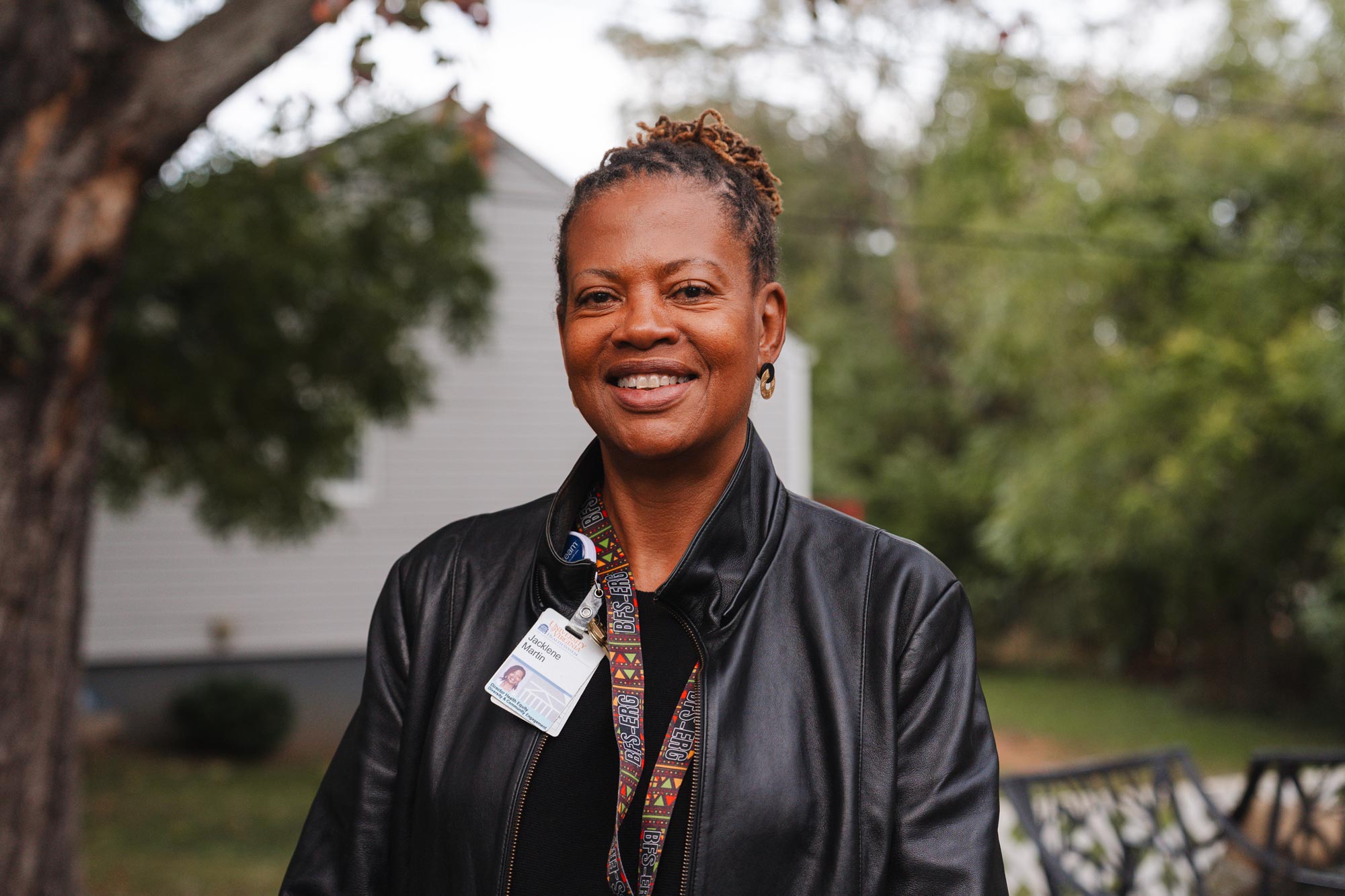 Portrait of Jacklene Martin, UVA Health’s director of community partnerships and health equity.