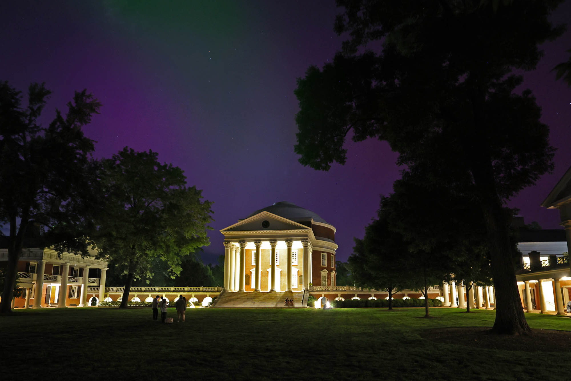 Northern Lights above the Rotunda