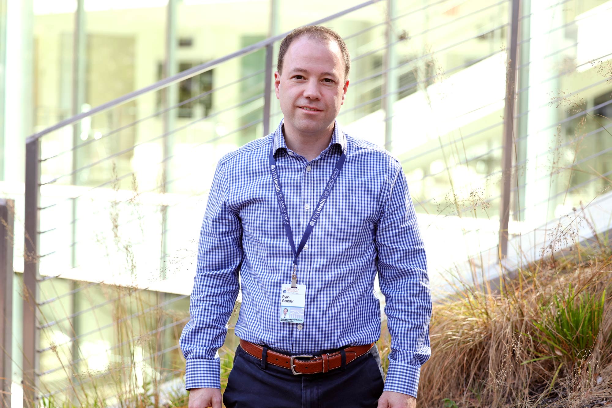 Portrait of Dr. Ryan Gentzler.